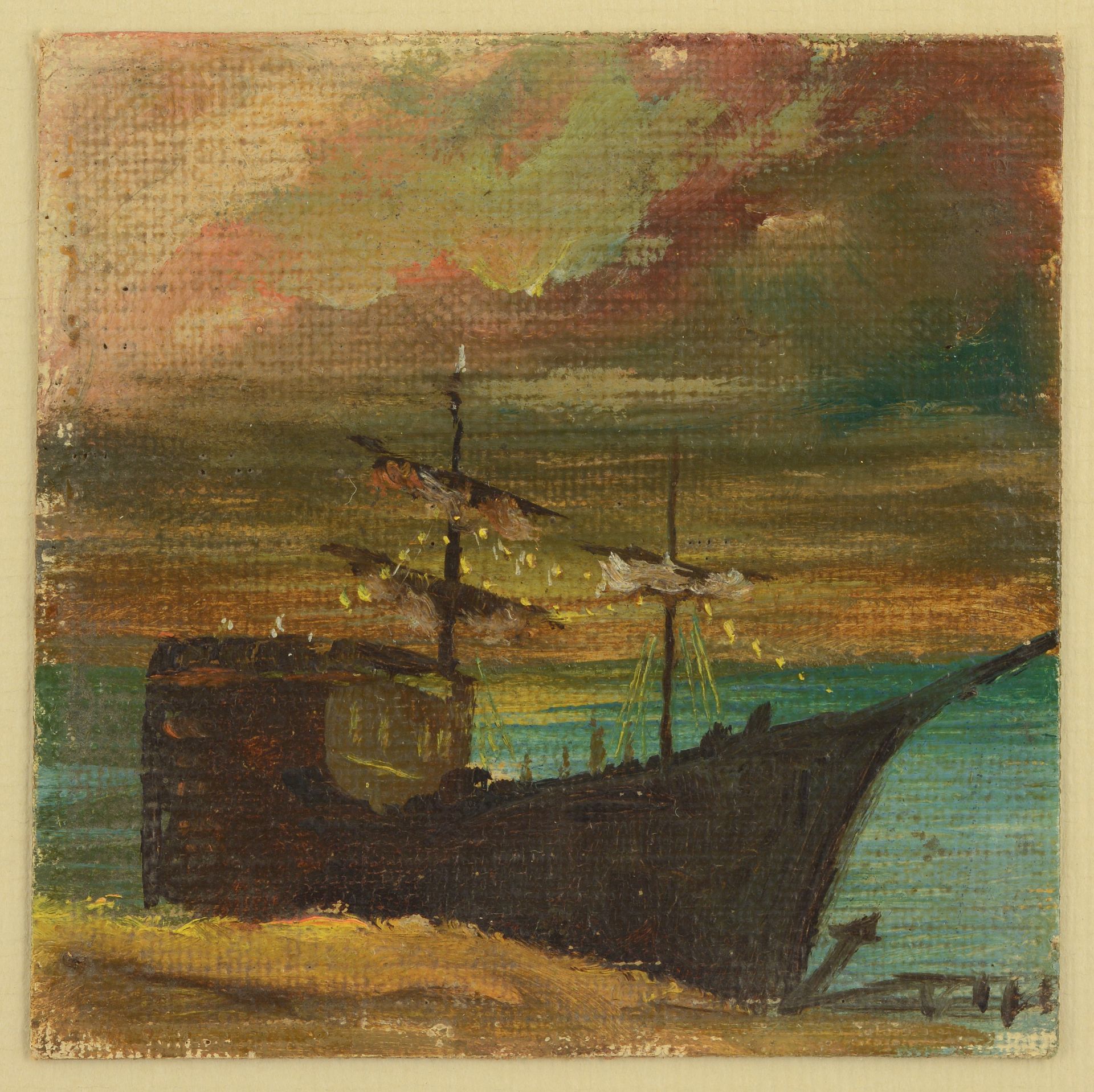 UNKNOWN AUTHOR
„Ship on the shore“