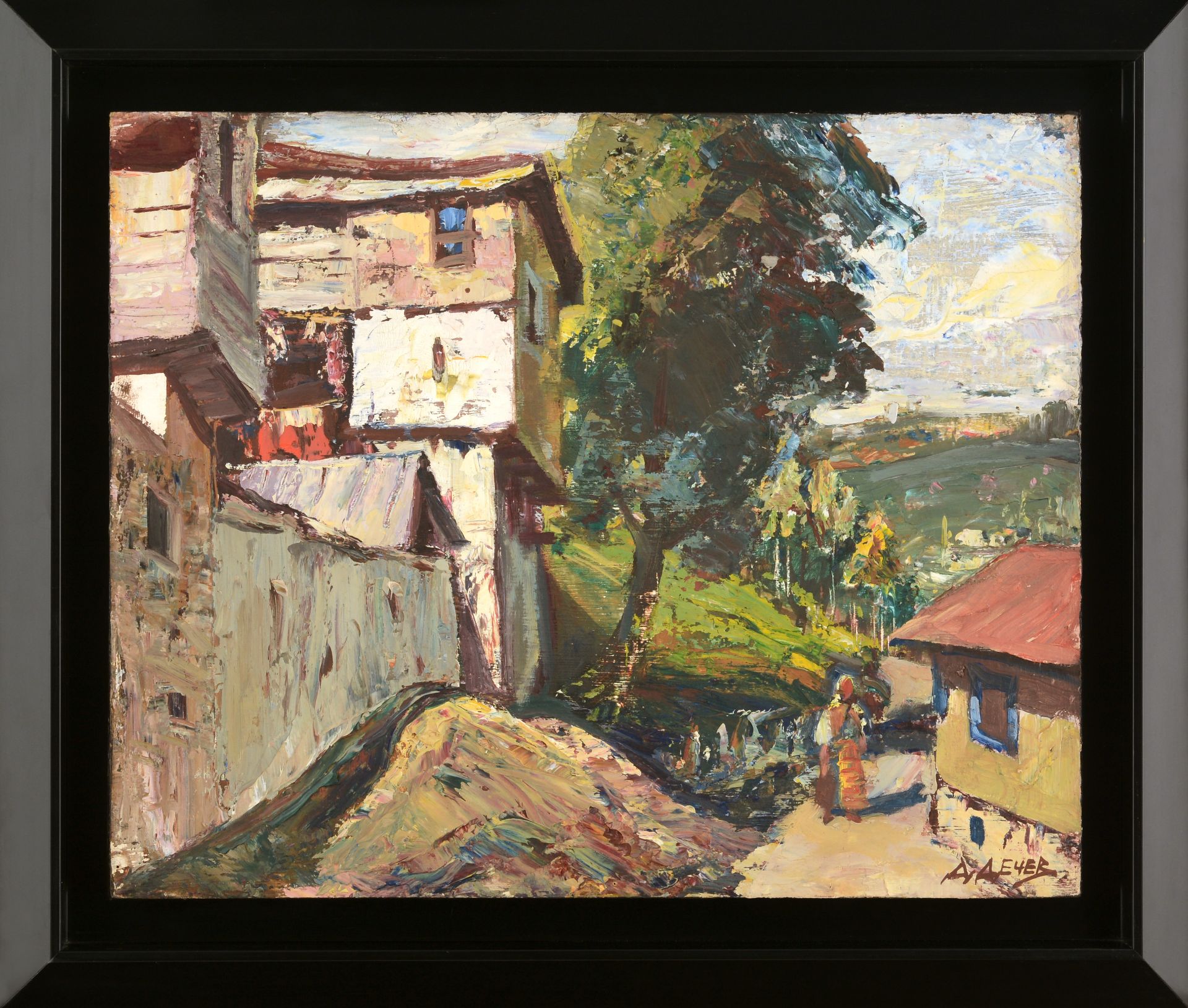 DANAIL DECHEV NEDEV
/Bulgarian, 1891-1962/
„Landscape“ - Bild 2 aus 4