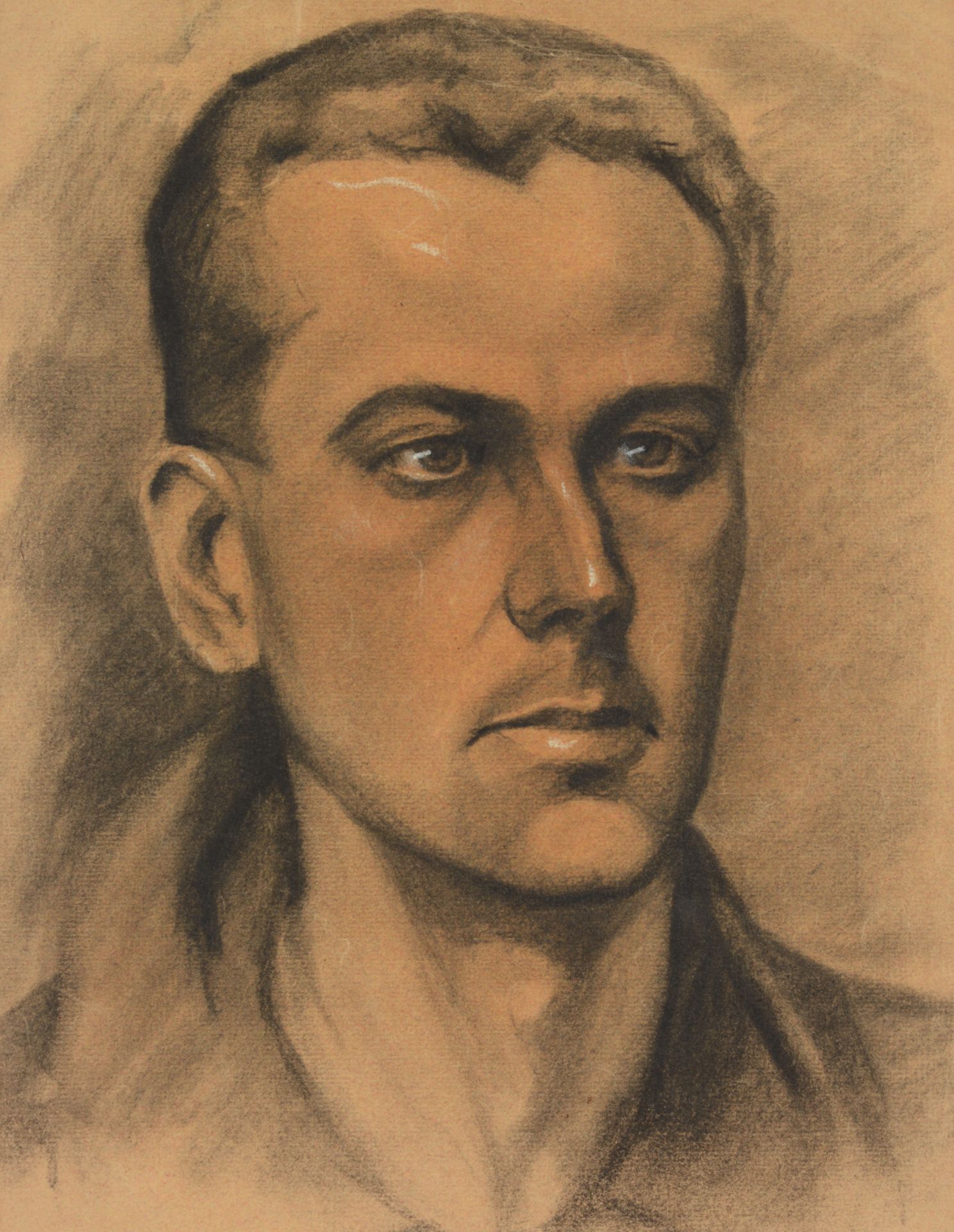 BLAGOY KONSTANTINOV
MAVROV (MAVRODIEV)
/Bulgarian, 1897-1967/ „Portrait of a young man“
