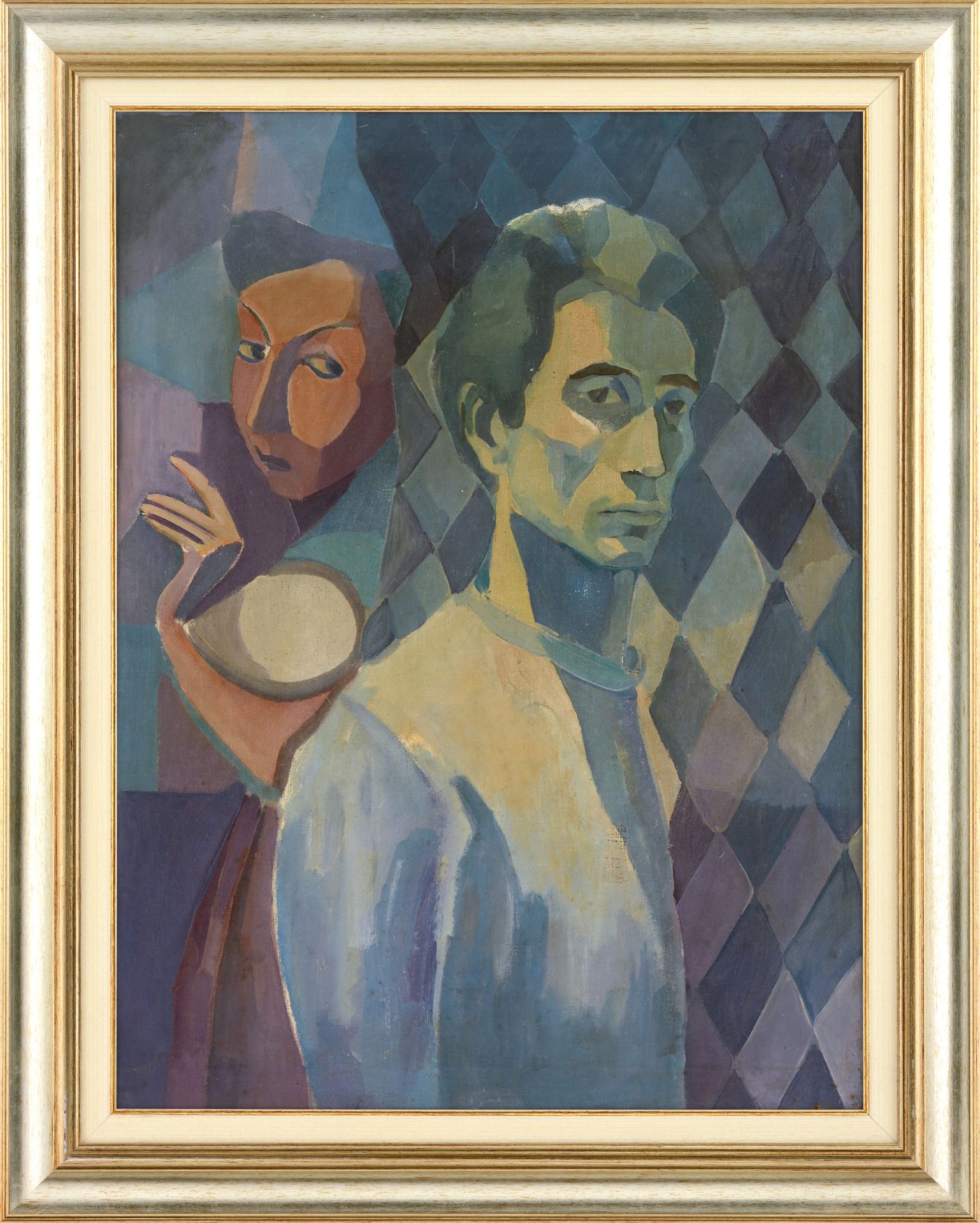 BISTRA VARBANOVA VINAROVA -
RADEVA /Bulgarian, 1890-1977/
„Double portrait“ - Image 2 of 3