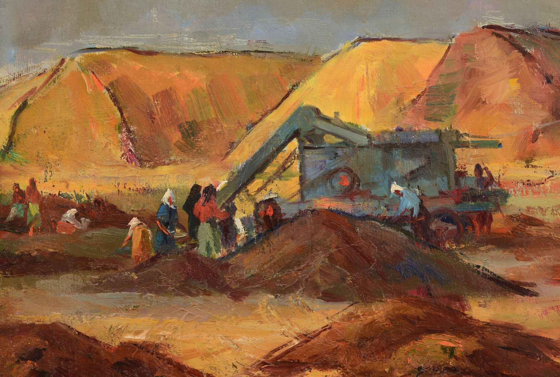 HRISTO IVANOV FOREV /Bulgarian, 1927-2005/ „Harvest time“ - Image 3 of 3