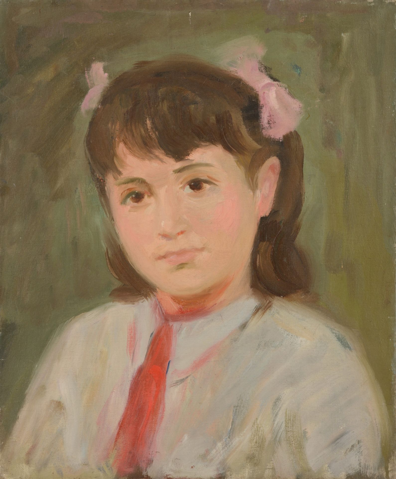 KONSTANTIN MINCHEV TRINGOV
/Bulgarian, 1907-1981/ „Portrait of Ani Tringova“
