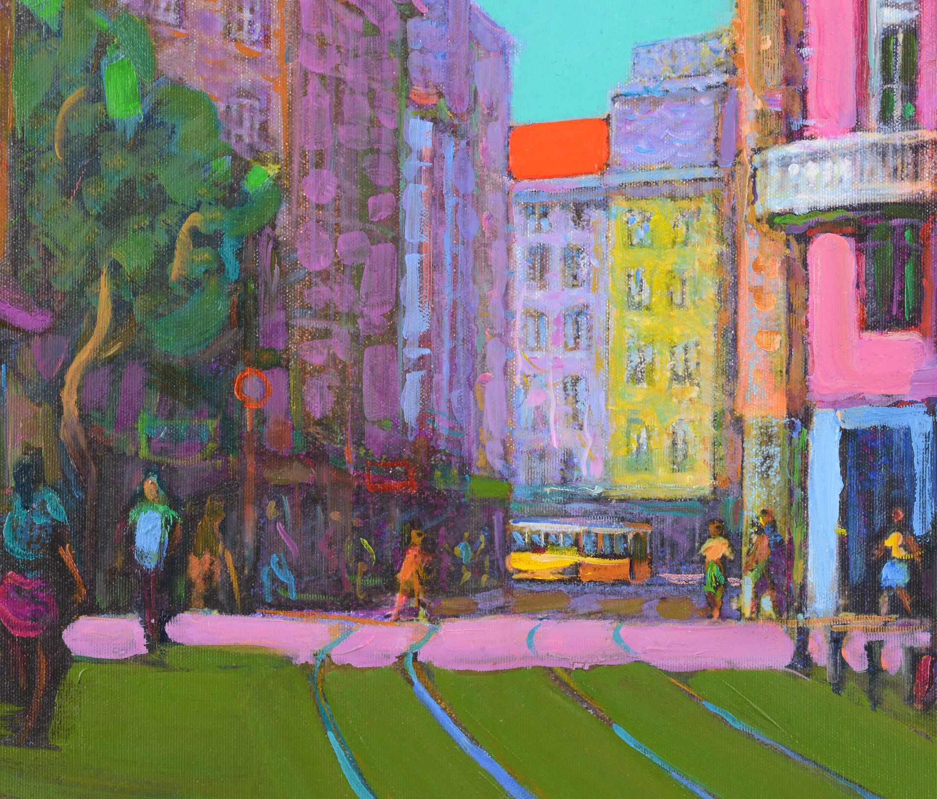 PACHONI /b.1968/ „Prospect from Graf Ignatiev Street“ - Bild 3 aus 4