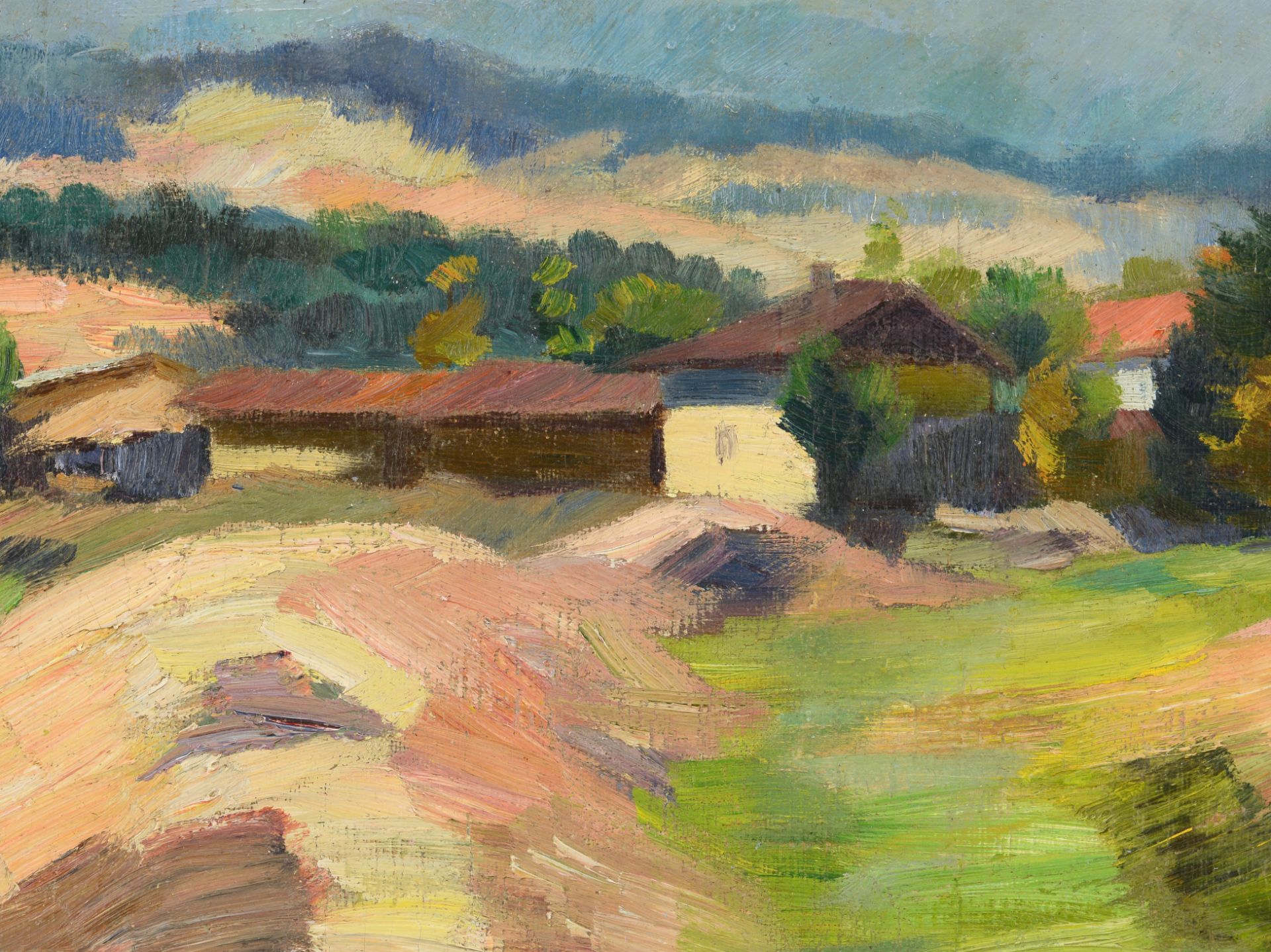 SLAVI GENEV DELCHEV /1893-1977/ „Landscape“ - Image 3 of 3
