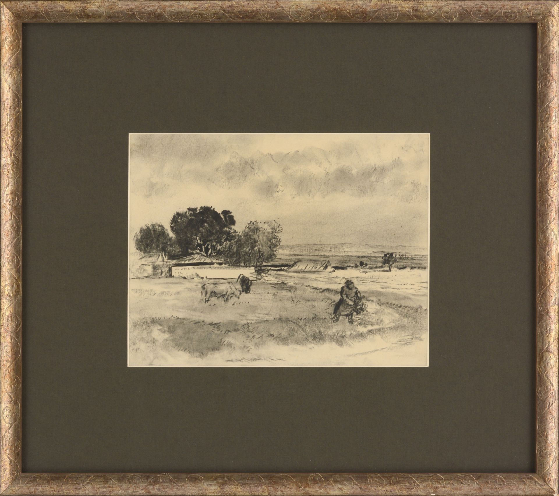 DANAIL DECHEV NEDEV /1891-1962/ „Landscape“ - Image 4 of 6
