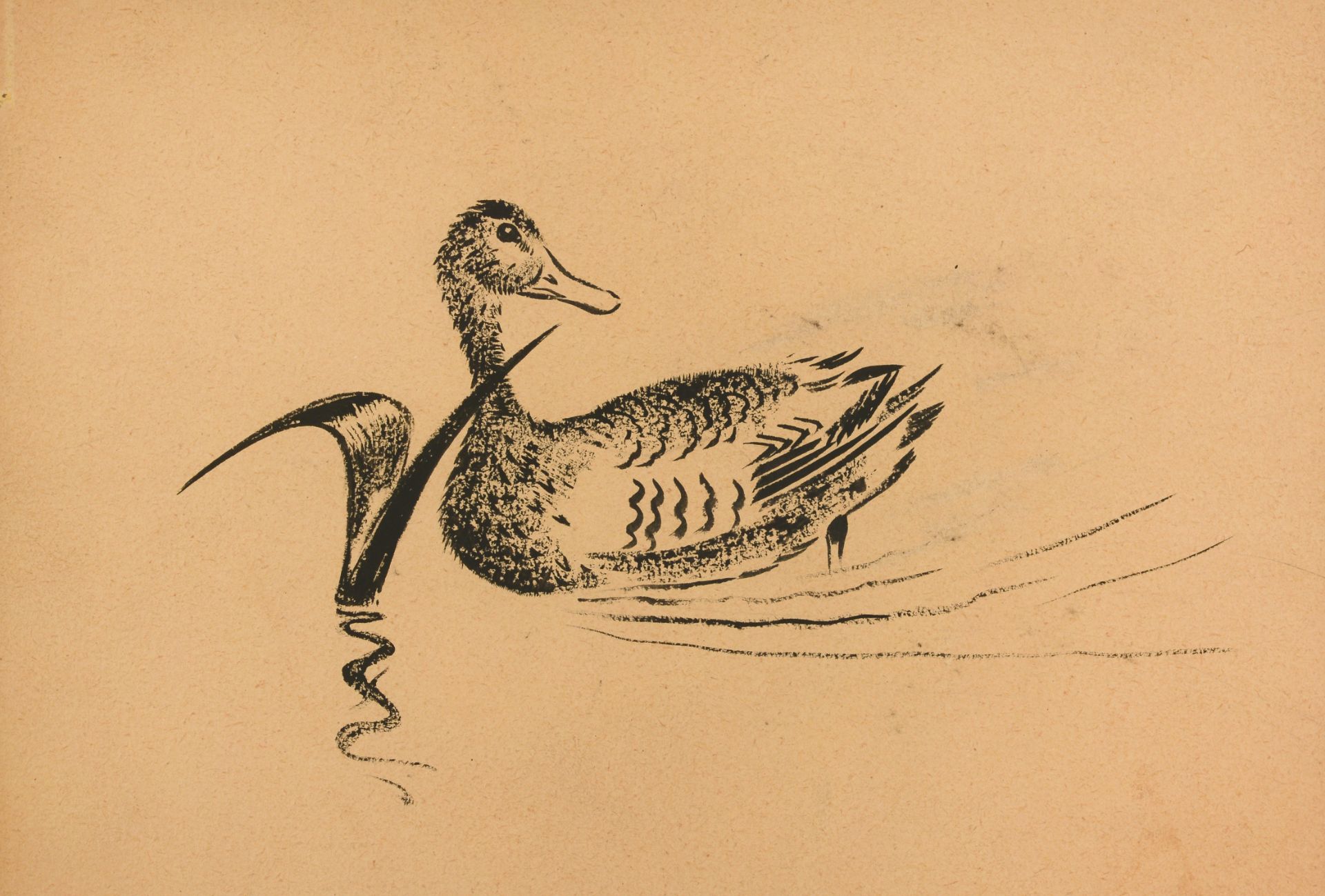 NIKOLA PENEV TUZSUZOV /1900-1997/ „A duck“