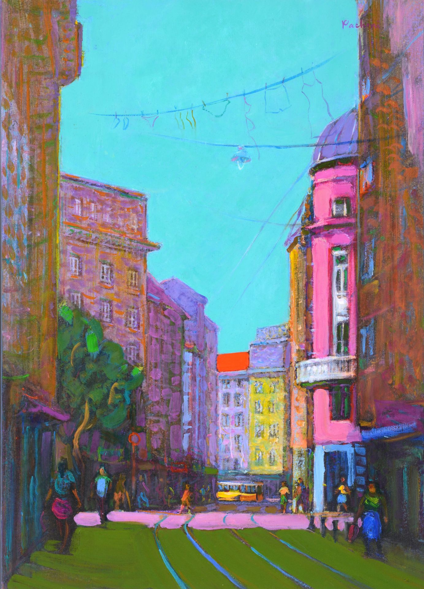 PACHONI /b.1968/ „Prospect from Graf Ignatiev Street“