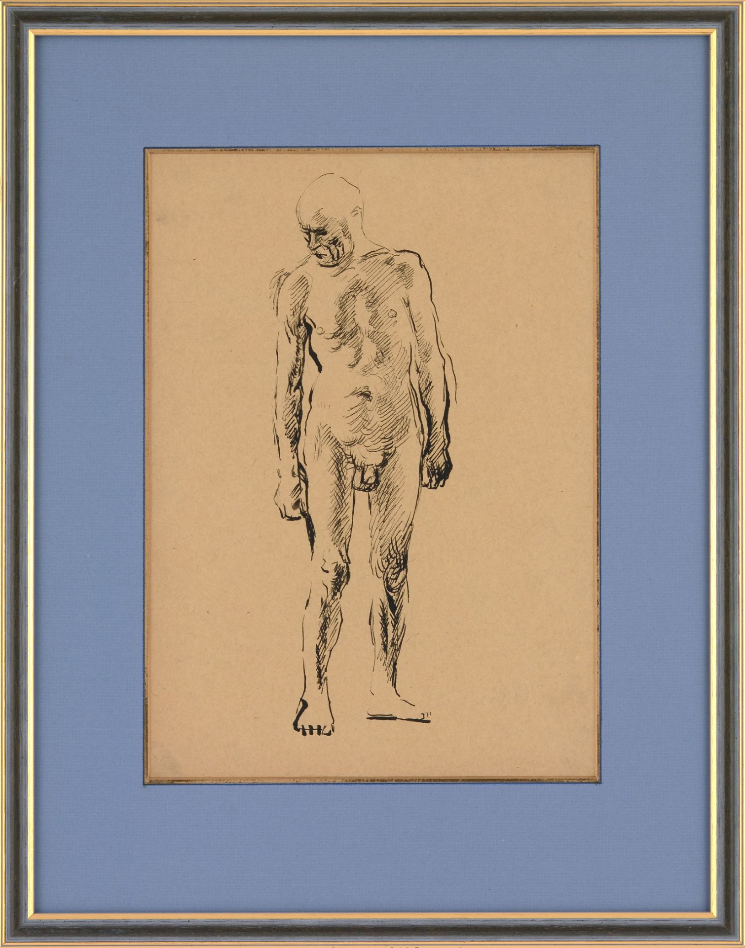 ILIYA NIKOLOV PETROV /1903-1975/ „Nude“ - Image 2 of 3