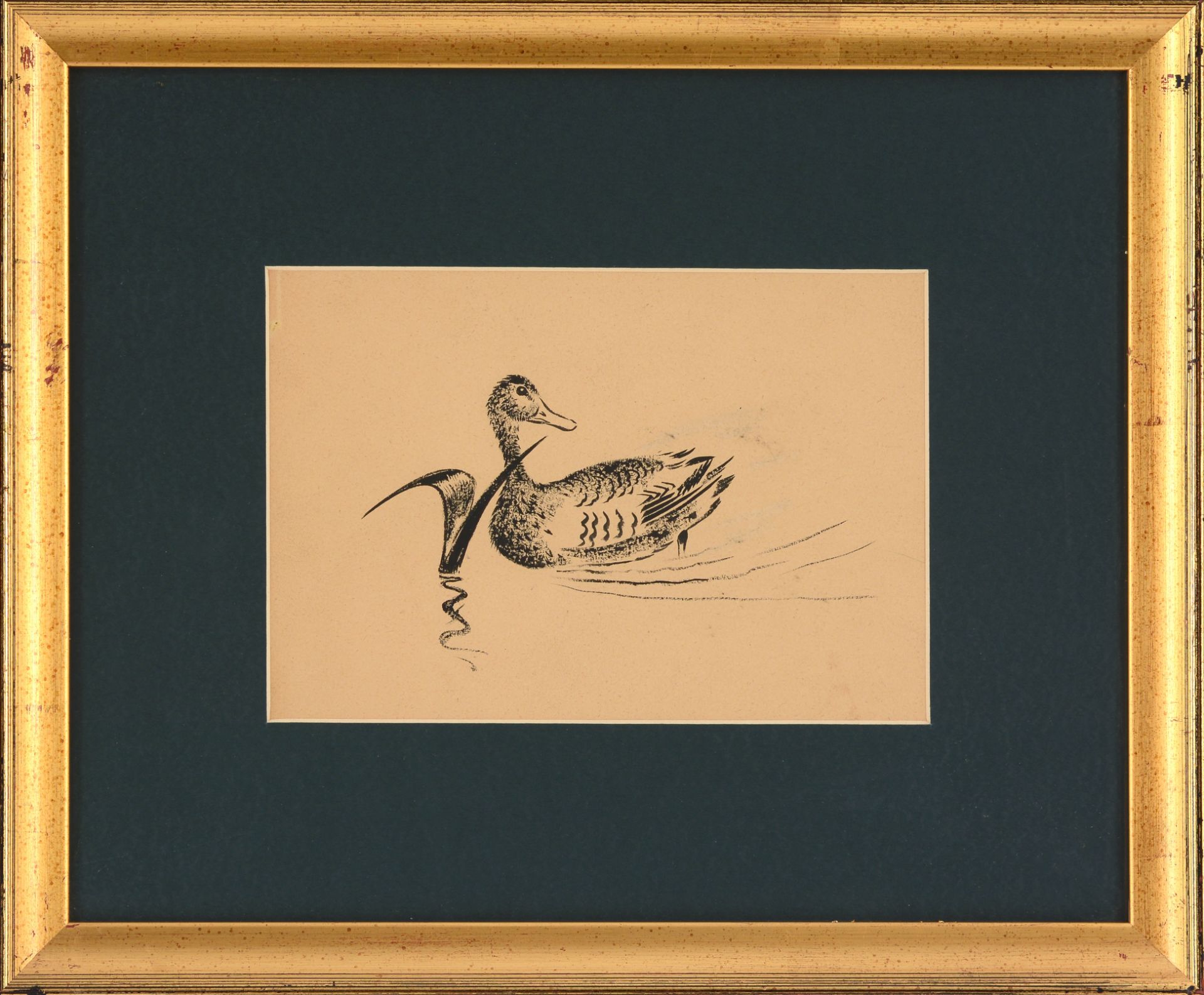 NIKOLA PENEV TUZSUZOV /1900-1997/ „A duck“ - Image 2 of 3