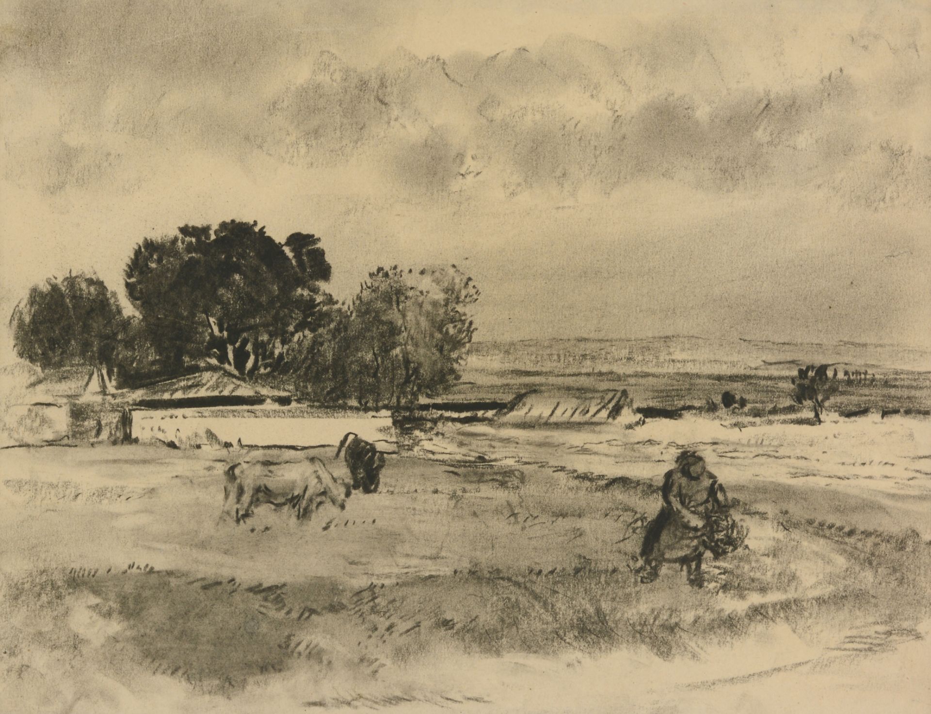 DANAIL DECHEV NEDEV /1891-1962/ „Landscape“