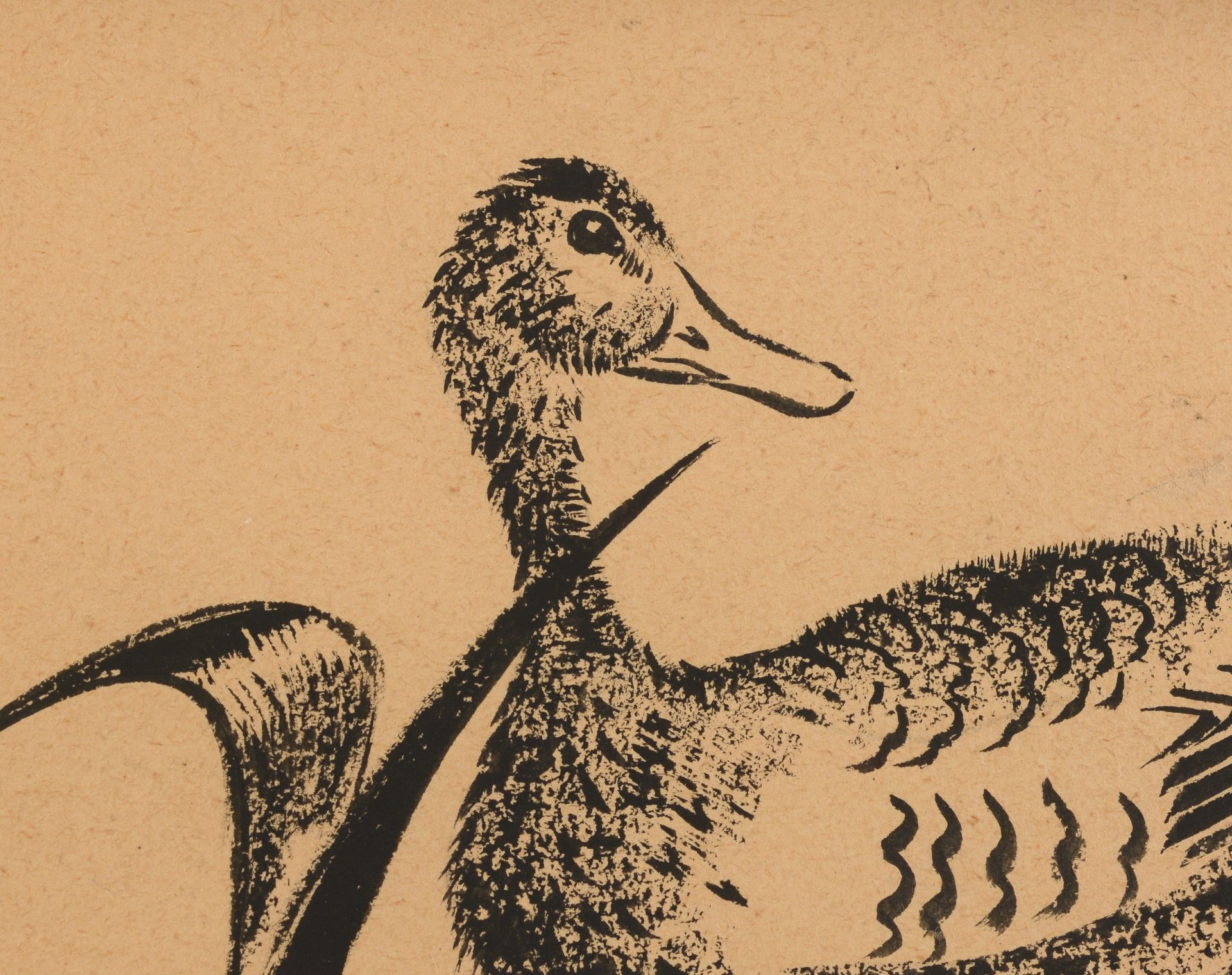 NIKOLA PENEV TUZSUZOV /1900-1997/ „A duck“ - Image 3 of 3