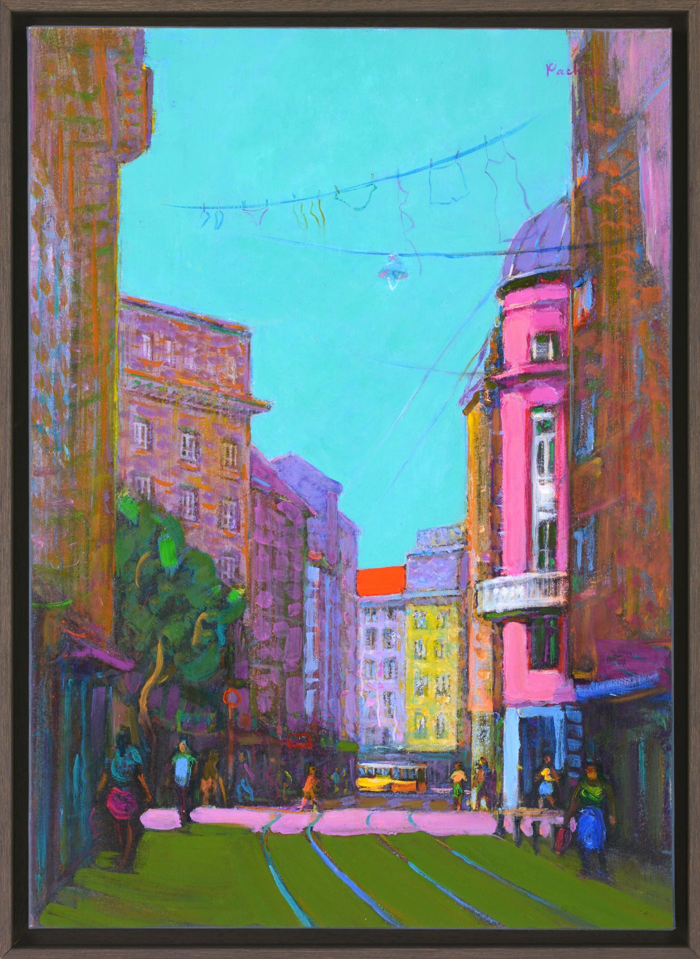 PACHONI /b.1968/ „Prospect from Graf Ignatiev Street“ - Bild 2 aus 4