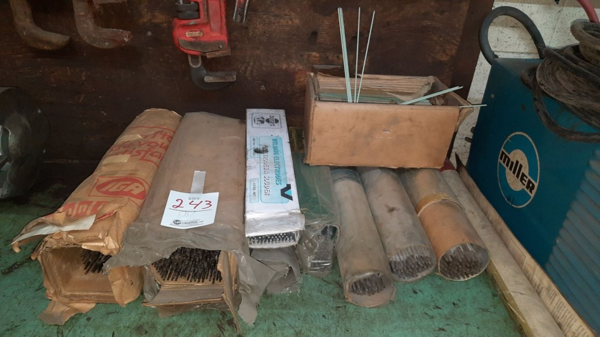 LOT: (11) Packs of Assorted Welding Rods/Electrodes