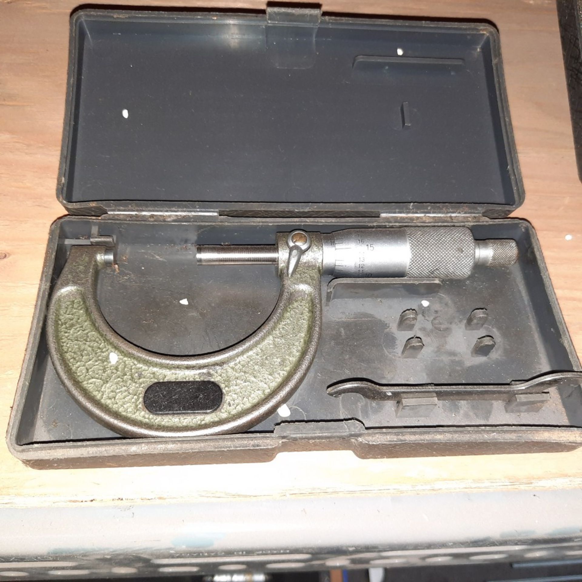 MITUTOYO Micrometers, c/w Cases - Image 2 of 4