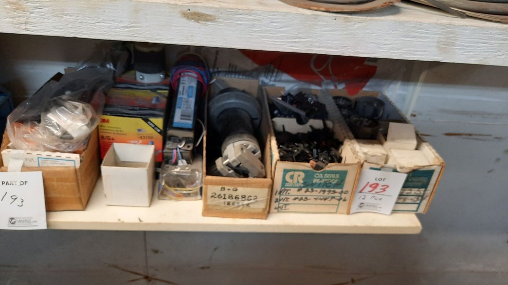 LOT: (12+) Assorted Electrical Parts, etc.