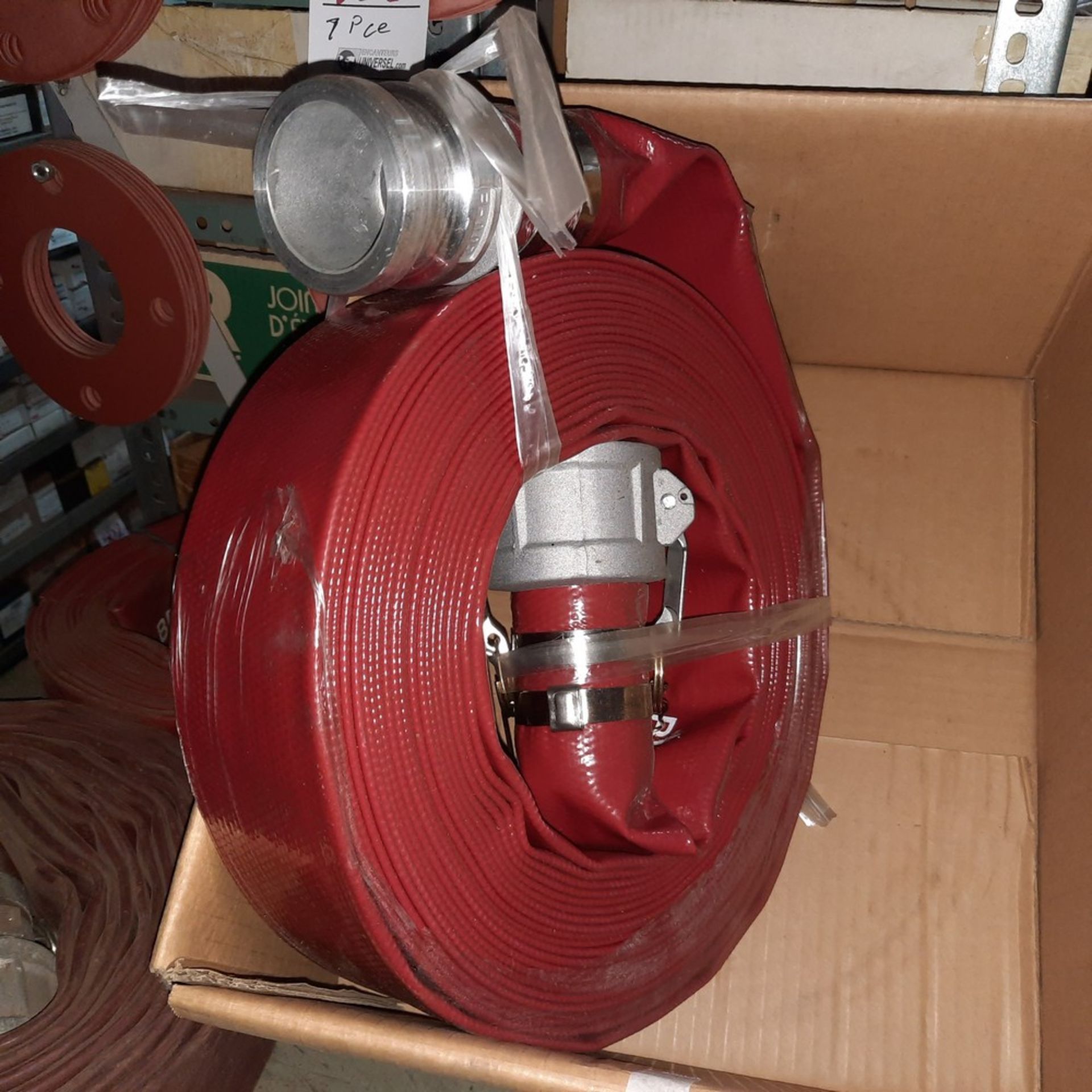 Fire Hose, c/w HD Nozzle & Connector NEW! - Image 2 of 2
