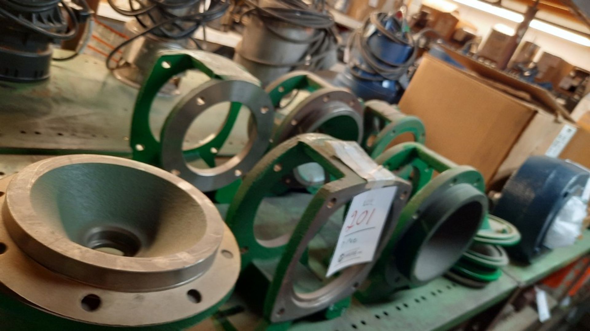 LOT: (7) Assorted Pump Parts - Image 2 of 2