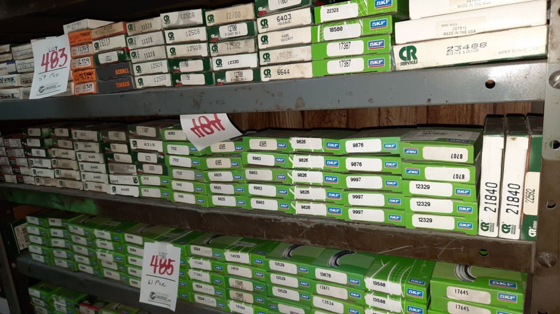 LOT: (74) Asst. Bearings (see photos for details)