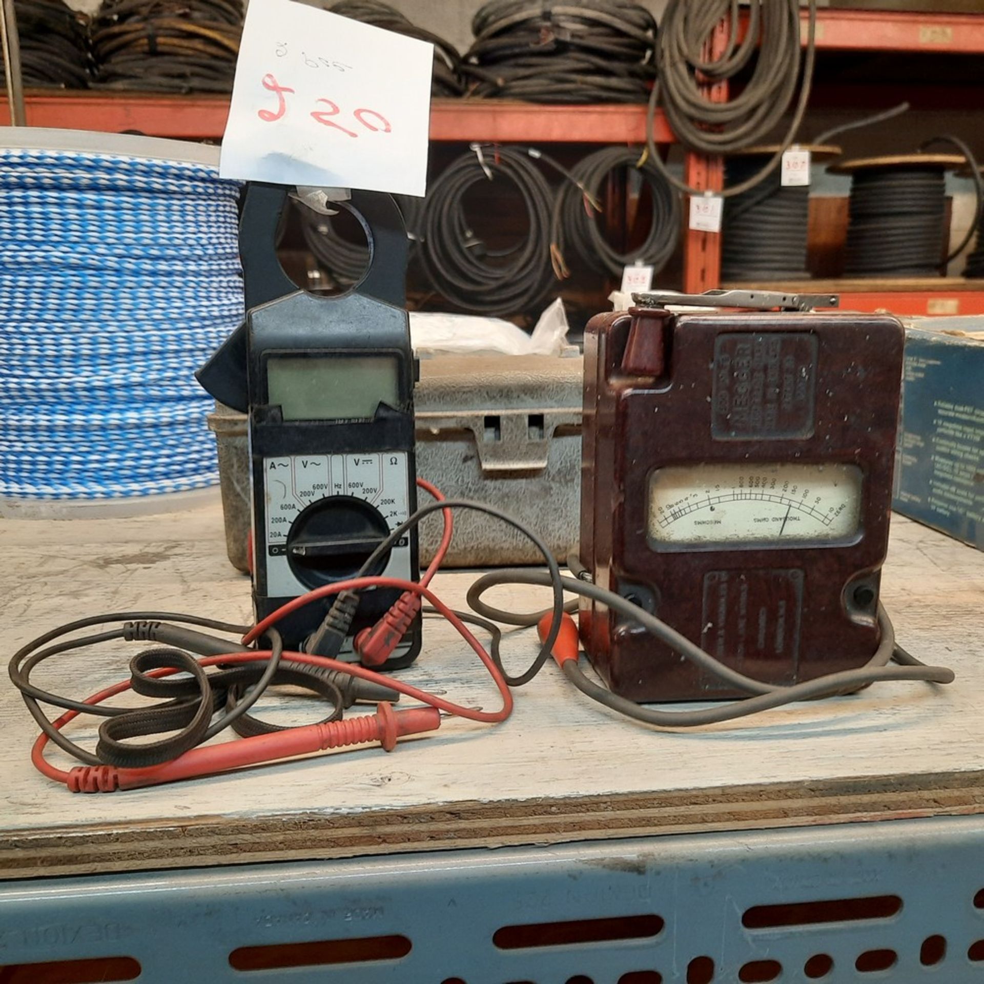 LOT: (2) Electronic Testers