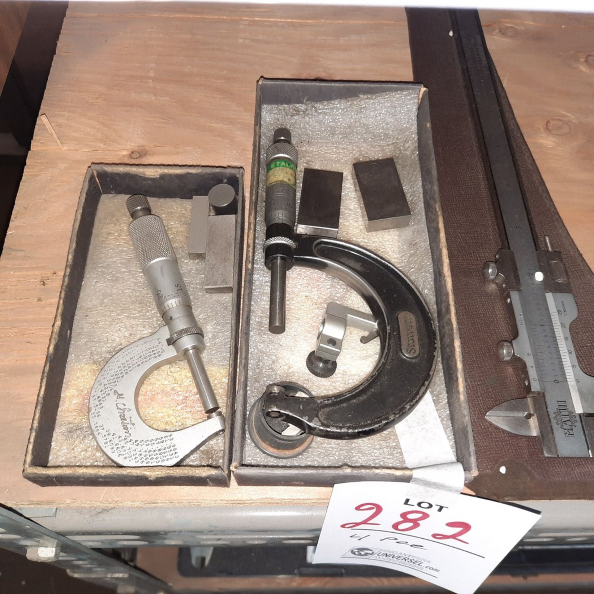 LOT: (4) assorted Micrometers - Image 2 of 3