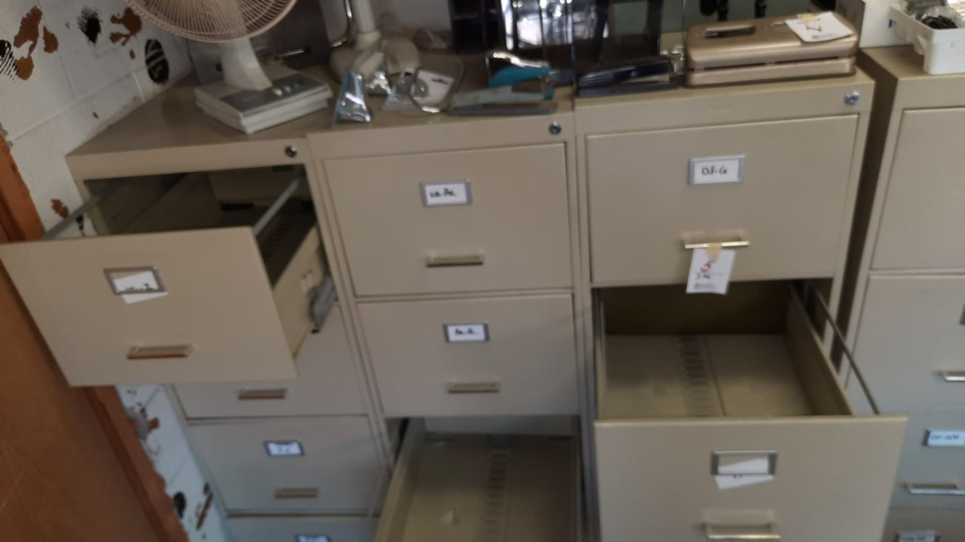 4-Drawer Filing Cabinets - Image 2 of 2