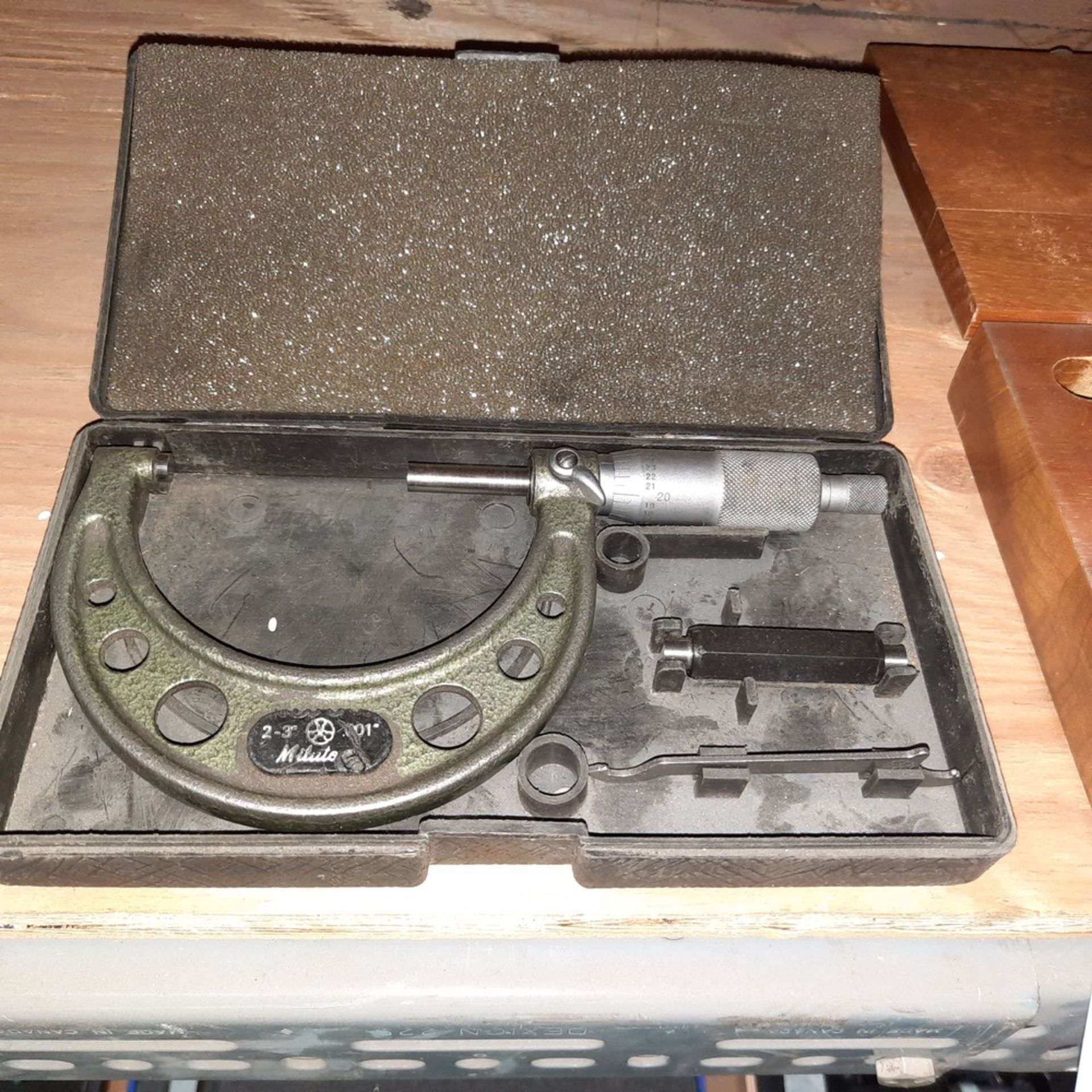 MITUTOYO Micrometers, c/w Cases - Image 3 of 4