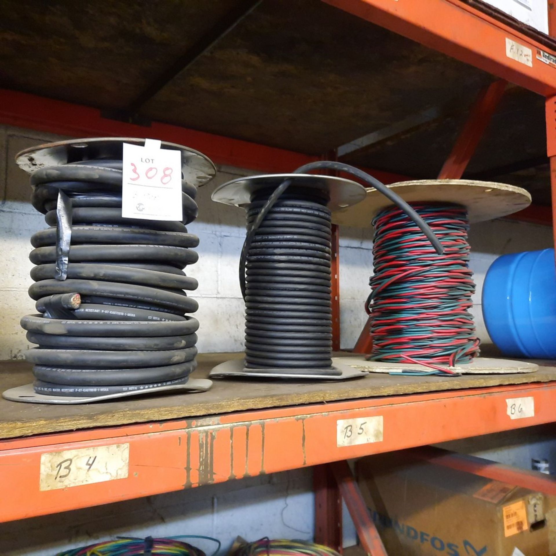 LOT: (3 rolls) Asst. Electrical Wires