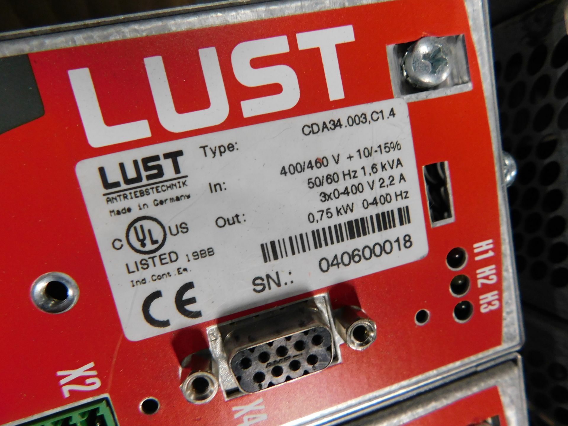 Lot of (46) Lust and LTI Electrical Drives - Image 7 of 8