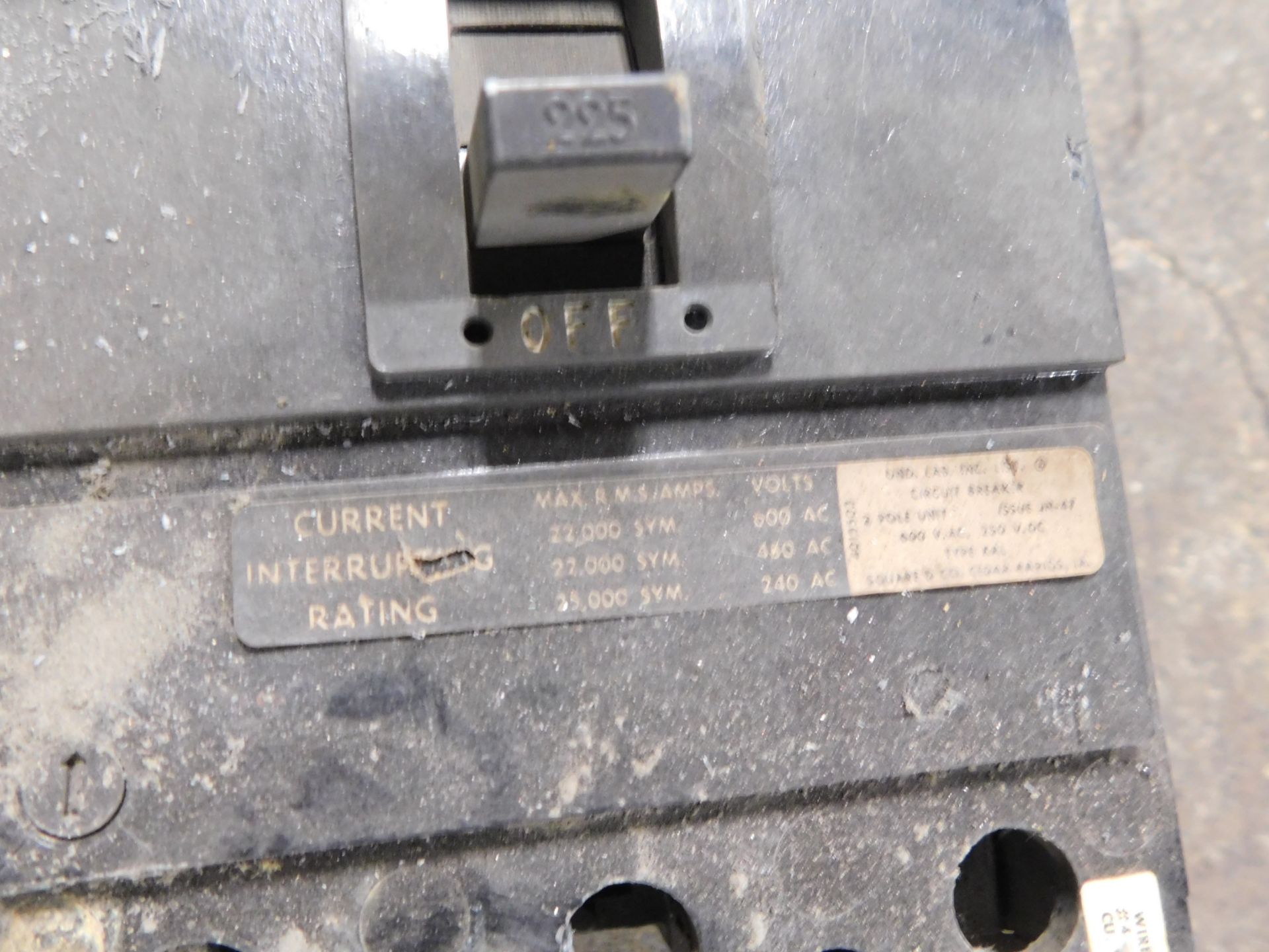 Lot of (13) Sylvania, Westinghouse, and Square D Electrical Circuit Breakers - Image 3 of 6