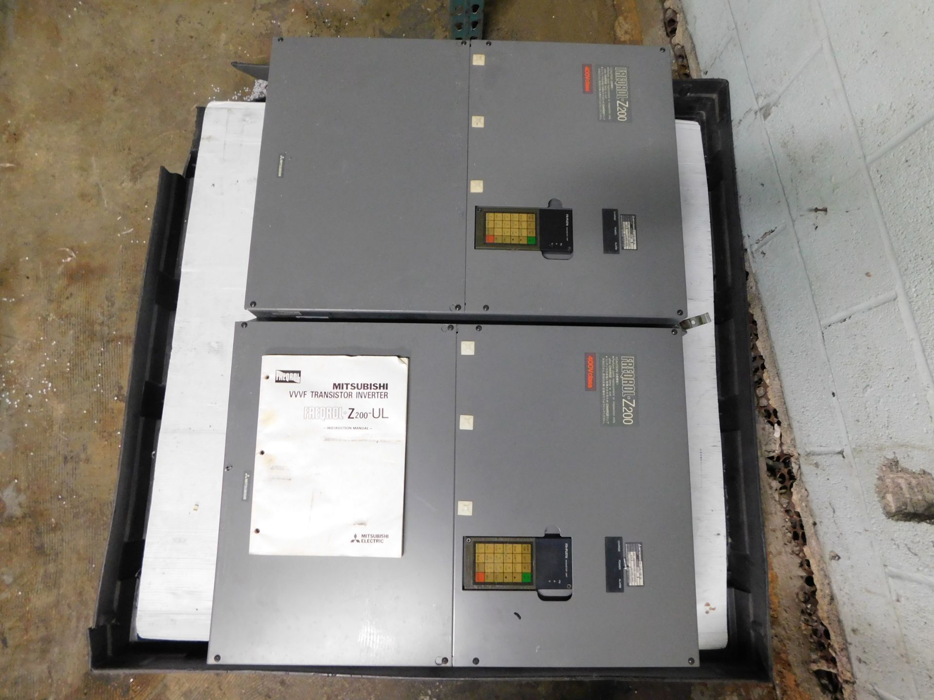 Lot of (2) Mitsubishi Electrical Drives - Image 3 of 5