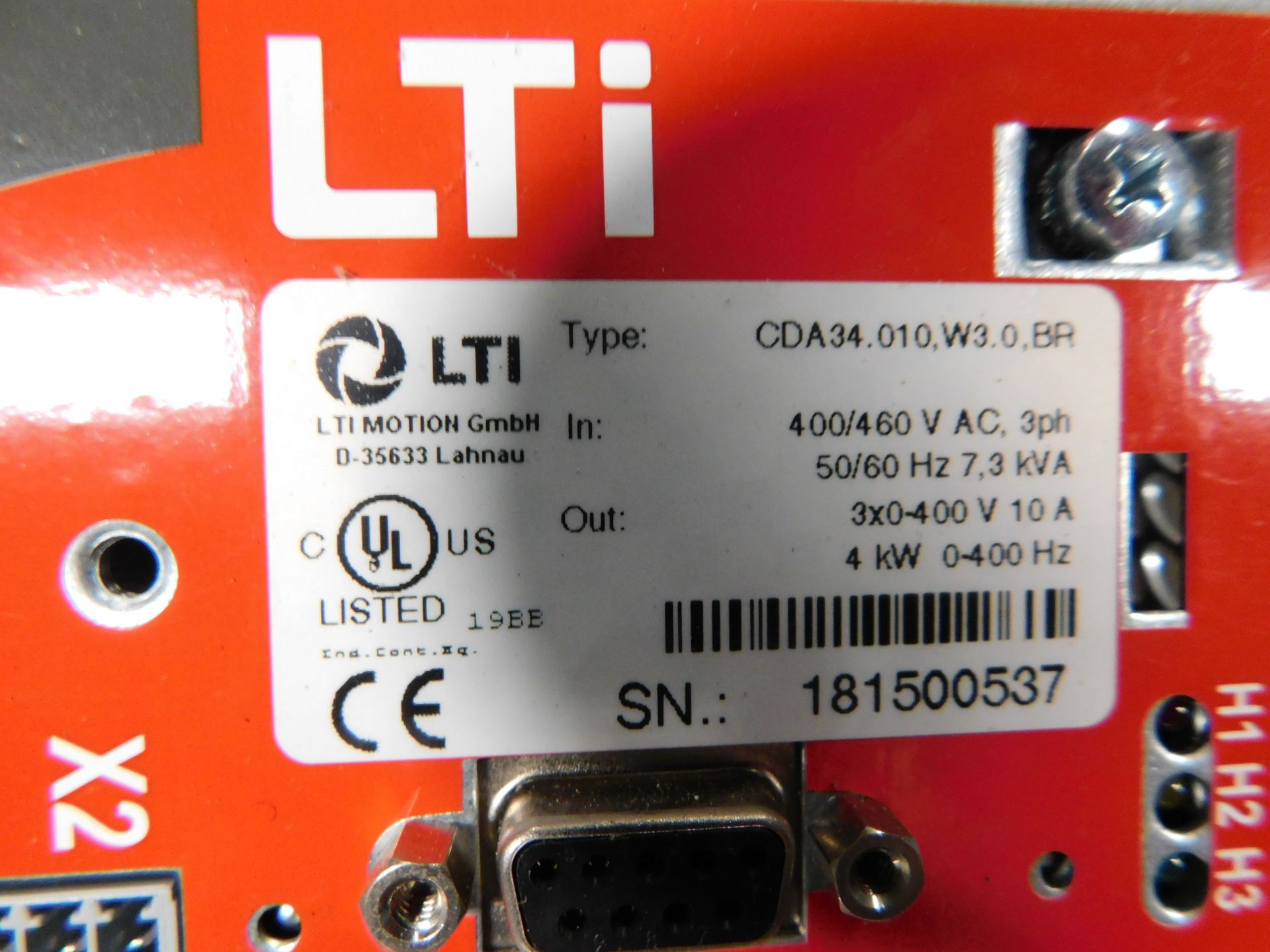 Lot of (46) Lust and LTI Electrical Drives - Image 8 of 8