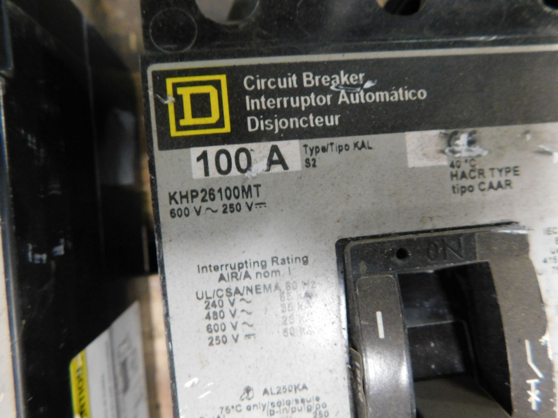 Lot of (20) Square D Electrical Circuit Breakers - Image 5 of 10