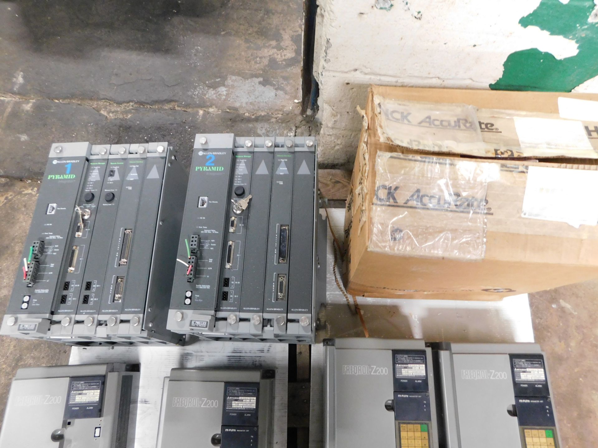 Lot of (22) Miscellaneous Allen Bradley, Schenck, and Mitsubishi Electrical Drives - Image 3 of 11