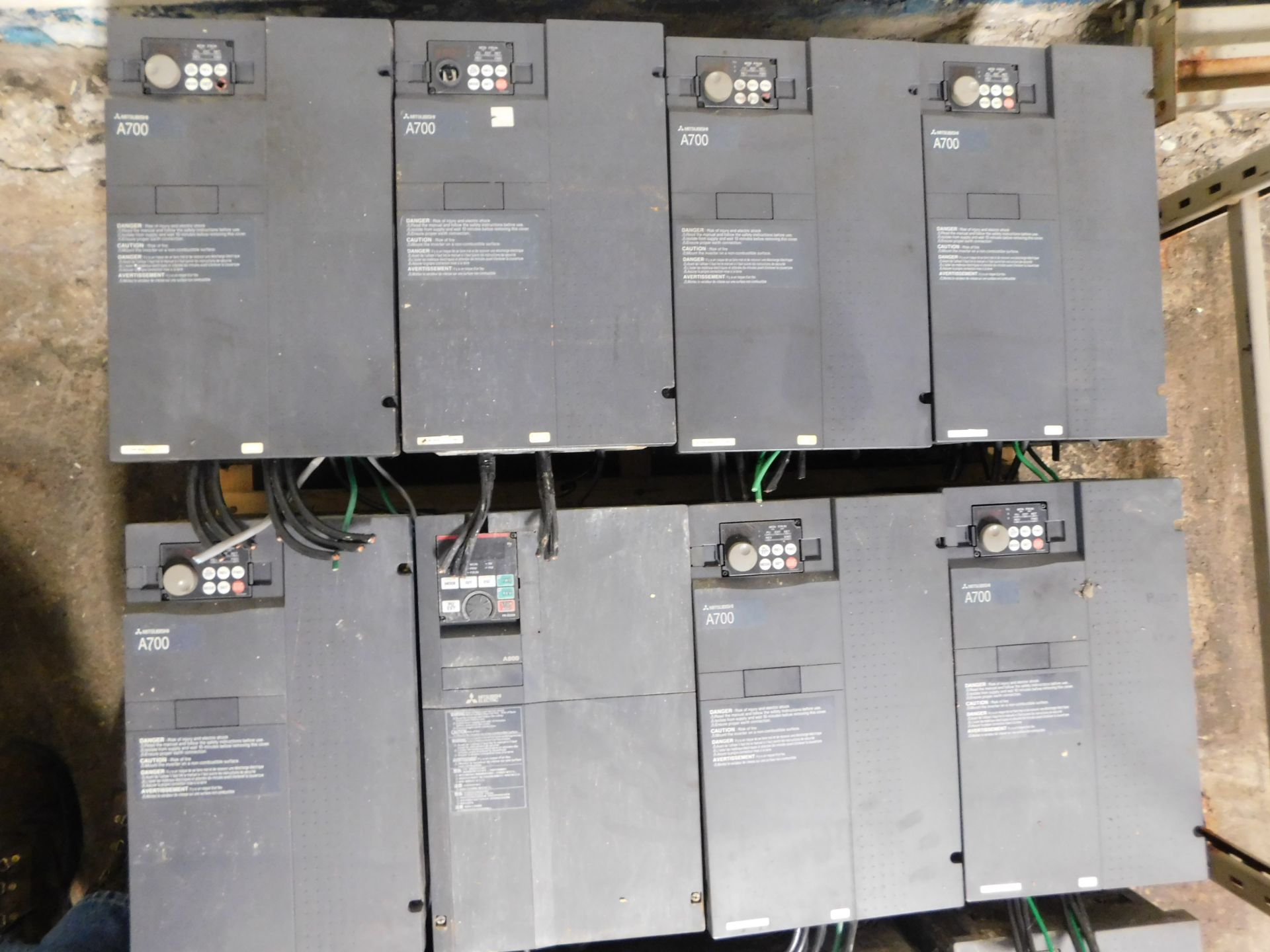 Lot of (12) Mitsubishi Electrical Drives - Image 2 of 5