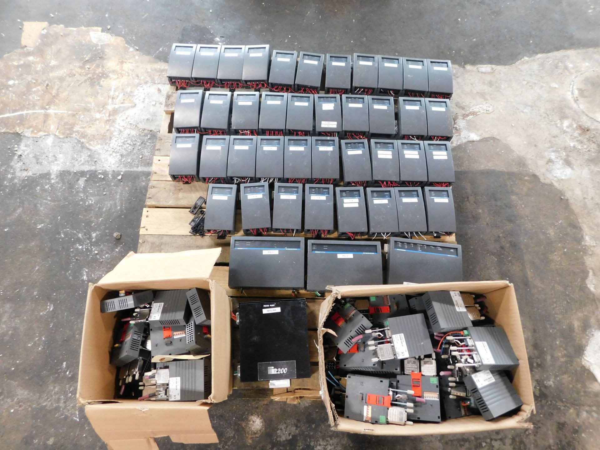 Lot of (45) Miscellaneous Andover Controls and Lust Electrical