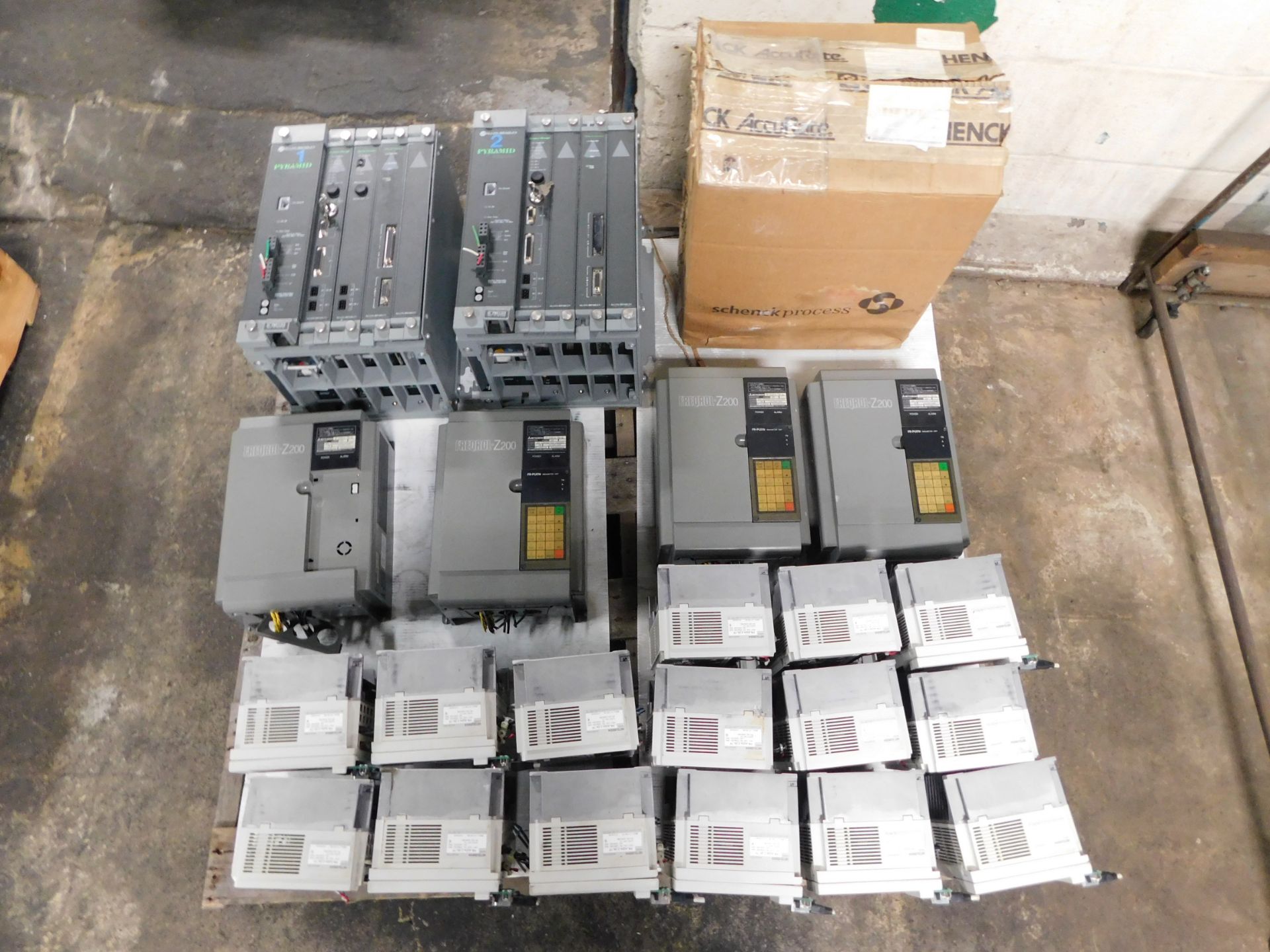 Lot of (22) Miscellaneous Allen Bradley, Schenck, and Mitsubishi Electrical Drives - Image 2 of 11