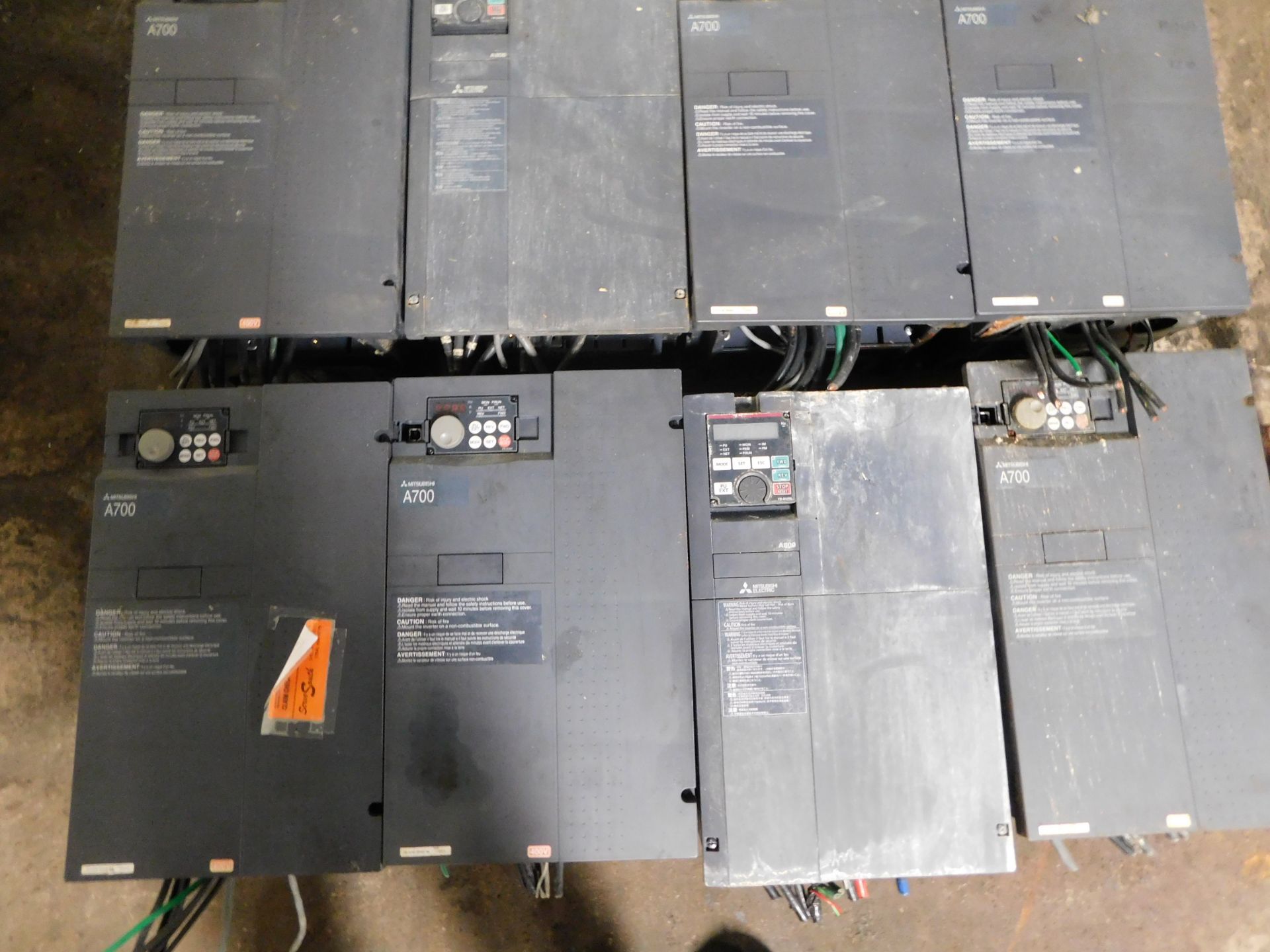 Lot of (12) Mitsubishi Electrical Drives - Image 3 of 5