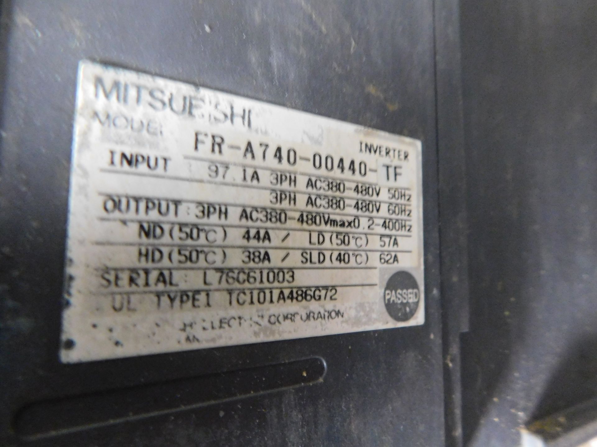 Lot of (12) Mitsubishi Electrical Drives - Image 5 of 5