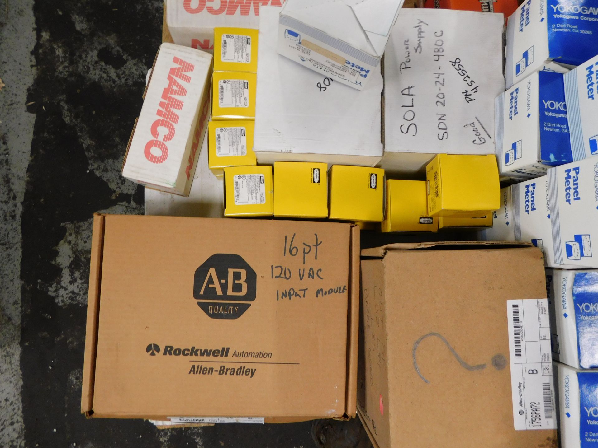 Lot of Miscellaneous Allen Bradley, Yokogawa, Square D, Cutler-Hammer, Hubbell, and Namco Electrical - Image 7 of 9