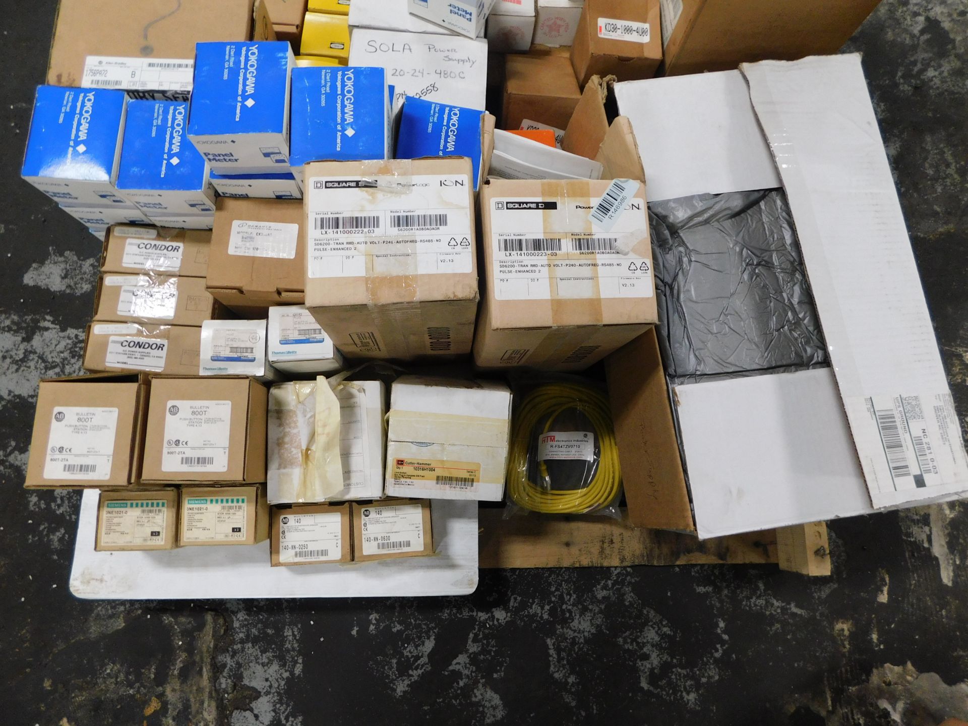 Lot of Miscellaneous Allen Bradley, Yokogawa, Square D, Cutler-Hammer, Hubbell, and Namco Electrical - Image 3 of 9
