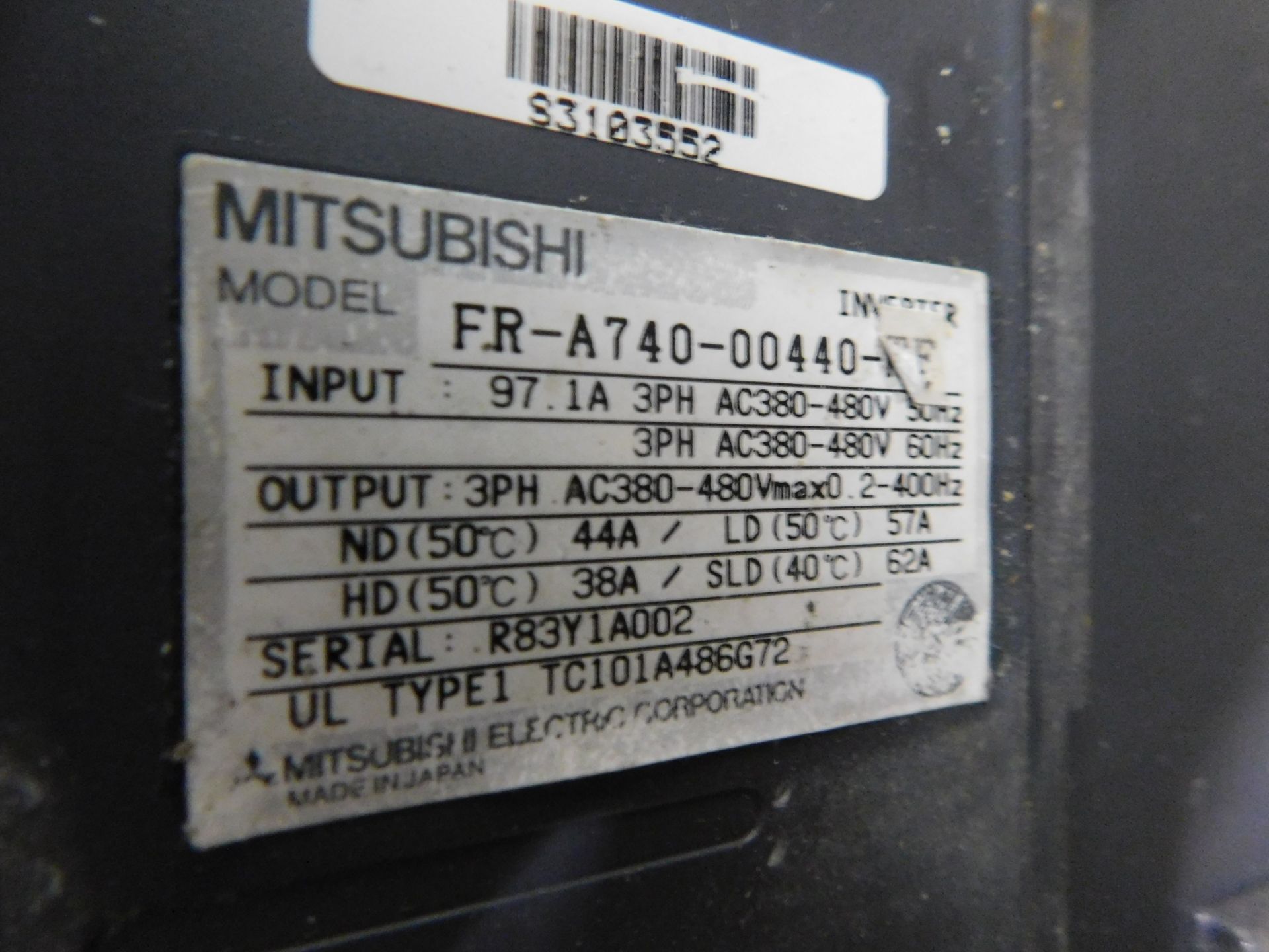 Lot of (13) Allen Bradley and Mitsubishi Electrical Drives - Image 7 of 7