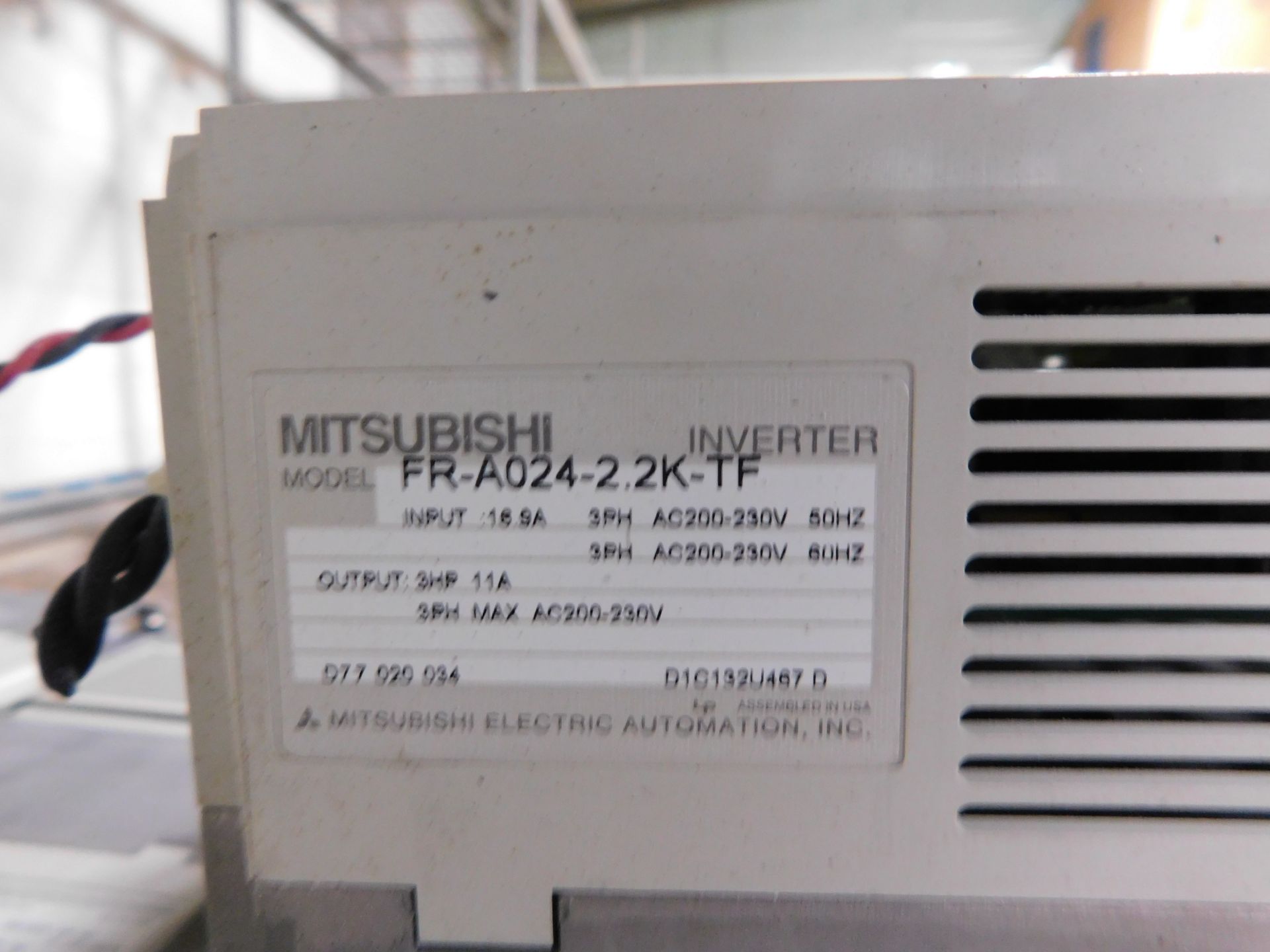 Lot of (35) Mitsubishi Electrical Drives - Image 3 of 4