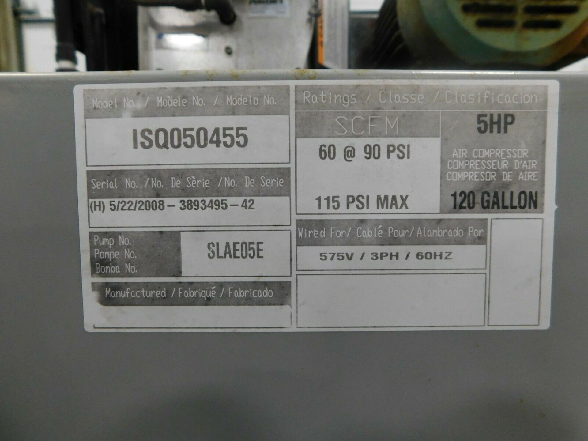 Hankison / Powerex HHL-60 Pressure Swing Dessicant Compressed Air Dryer - Image 2 of 6
