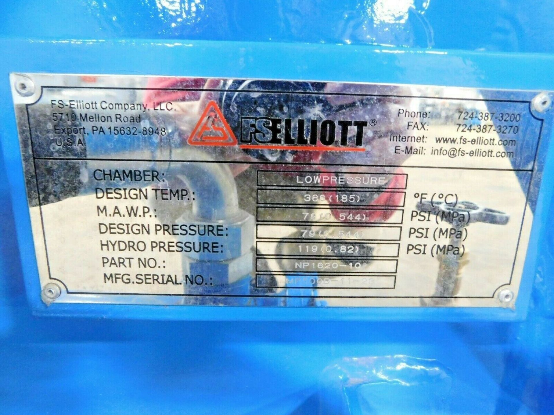 New Unused FS Elliott Polaris P500-600 Compressor. 600 HP. 460 V. - Image 5 of 7