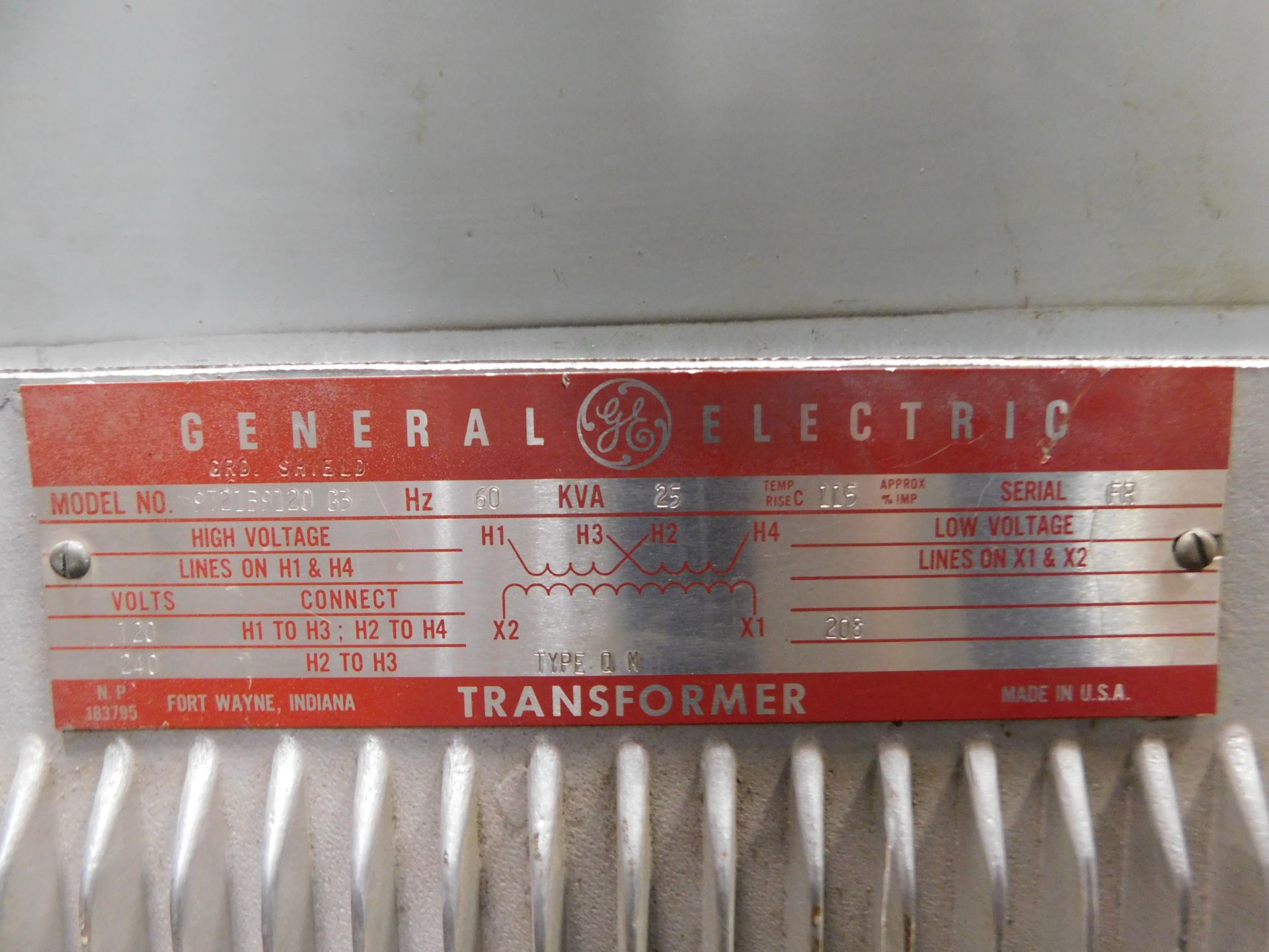 Lot of (8) Miscellaneous GE, Federal Pacific, and Rex Power Magnetics Electrical Transformers - Image 6 of 7
