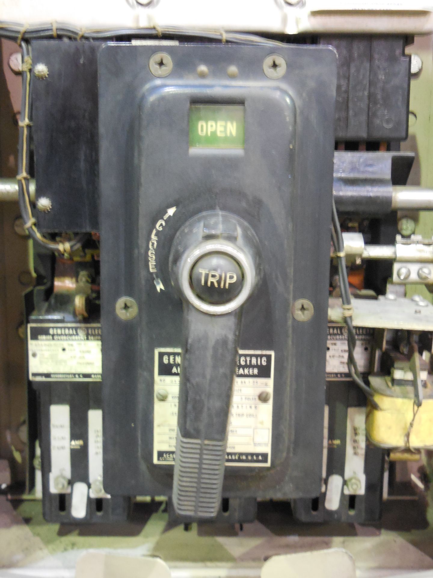 GE AK-1-25-6 600 Amp Air Circuit Breaker - Image 10 of 10