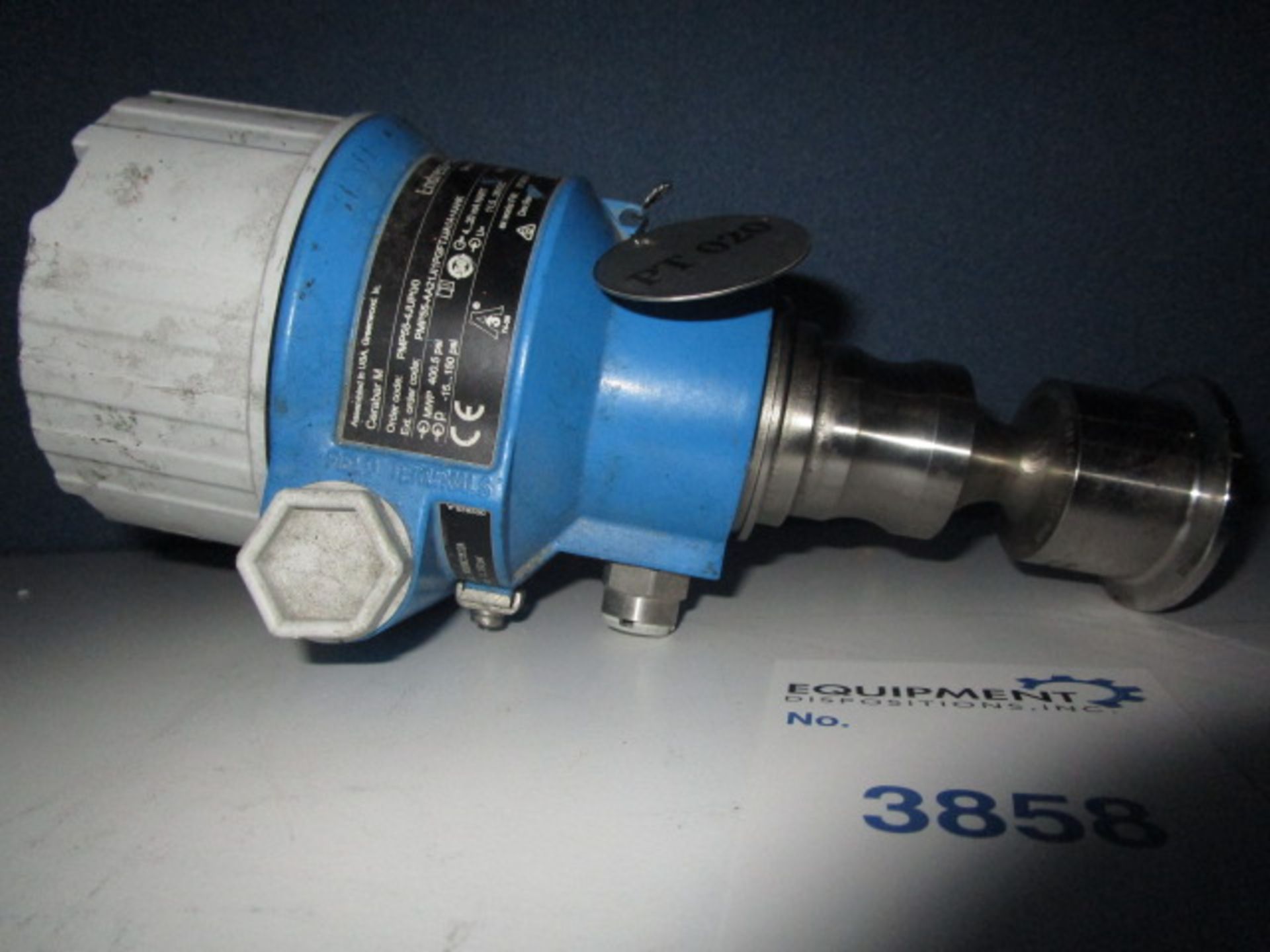 ENDRESS + HAUSER CERABAR M PMP55-4JUP 0/0 DIGITAL PRESSURE TRANSMITTER - Image 3 of 5