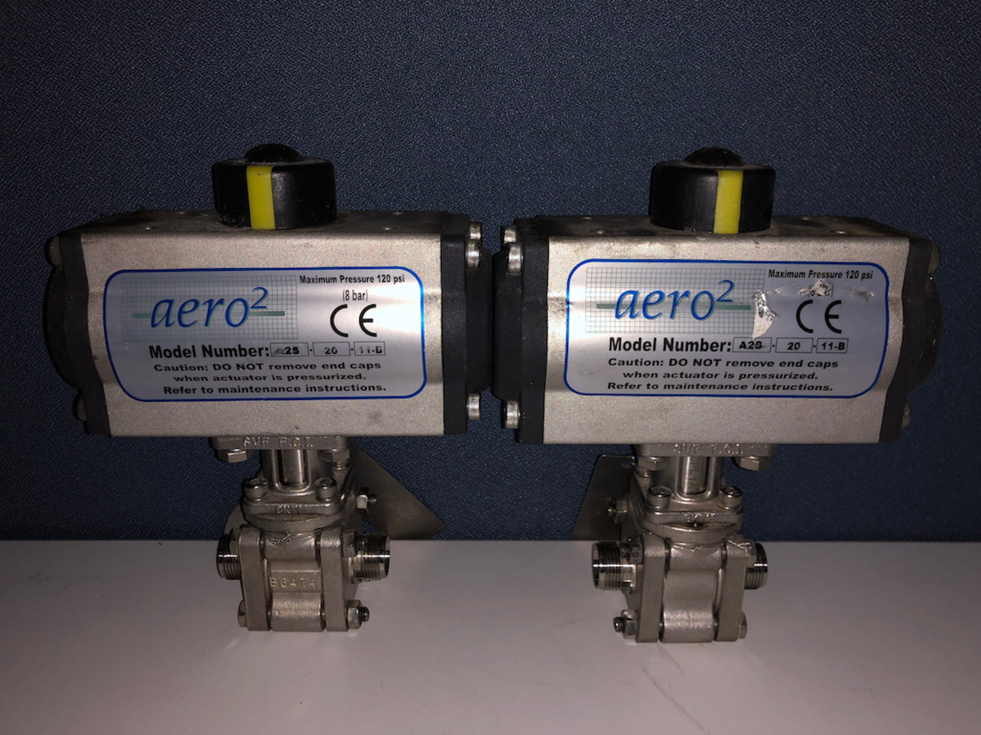 QTY-2 AERO2 A282011B PNUEMATIC ACTUATOR 1/2" - Image 4 of 6