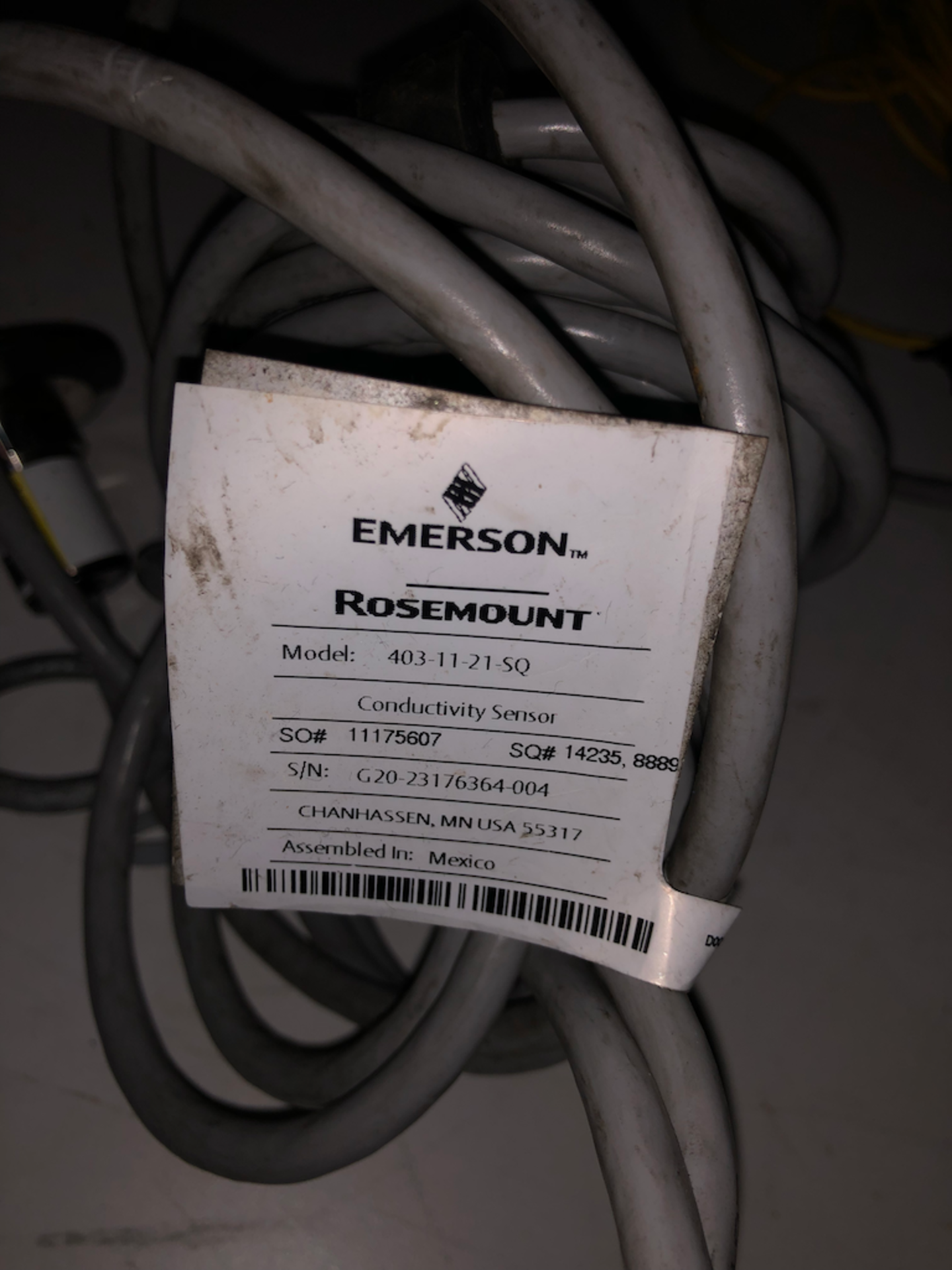 ROSEMOUNT EMERSON MODEL 1056-0221-30-AN-UL - Image 6 of 7