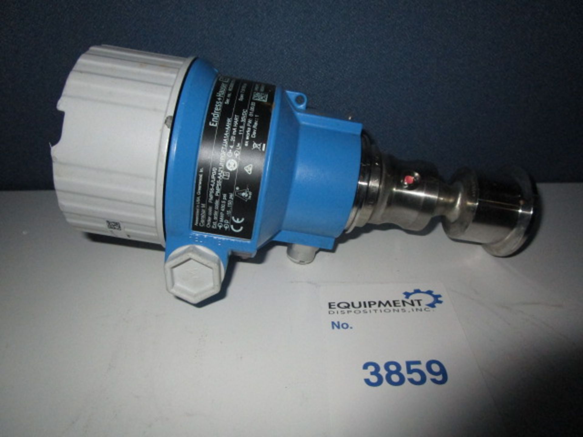 ENDRESS + HAUSER CERABAR M PMP55-4JUP 0/0 DIGITAL PRESSURE TRANSMITTER - Image 3 of 5